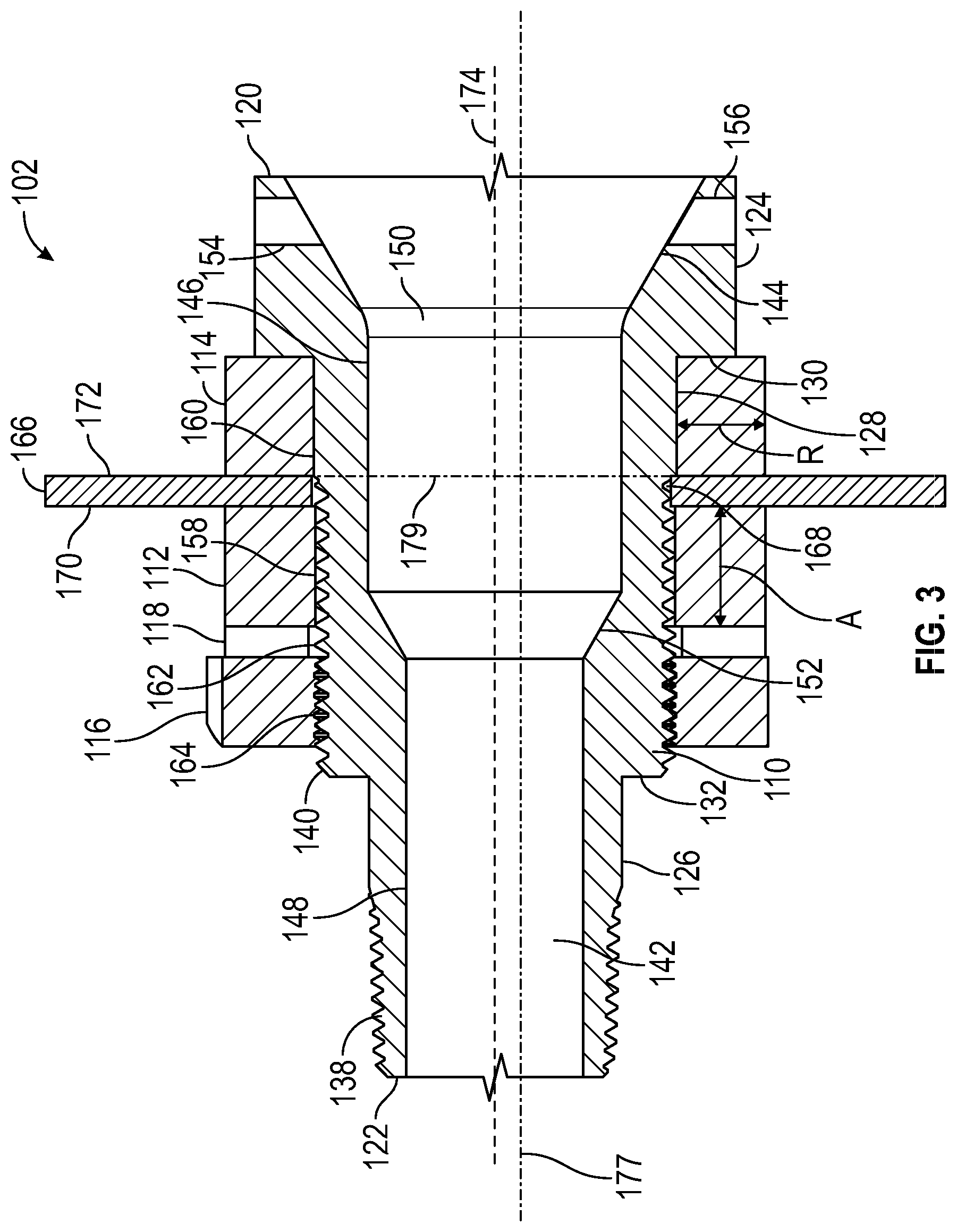Patent US12460725 Figure 3 – Fluid fitting couplers and coupling system