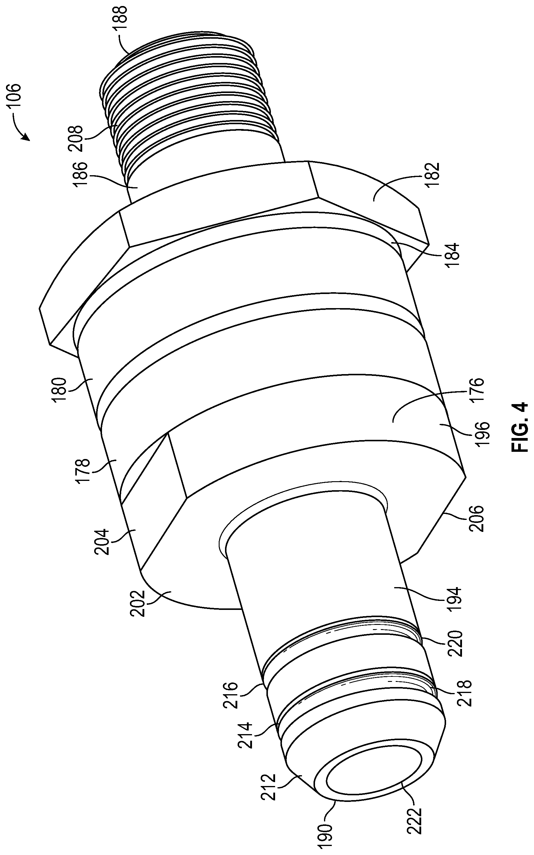Patent US12460725 Figure 4 – Fluid fitting couplers and coupling system