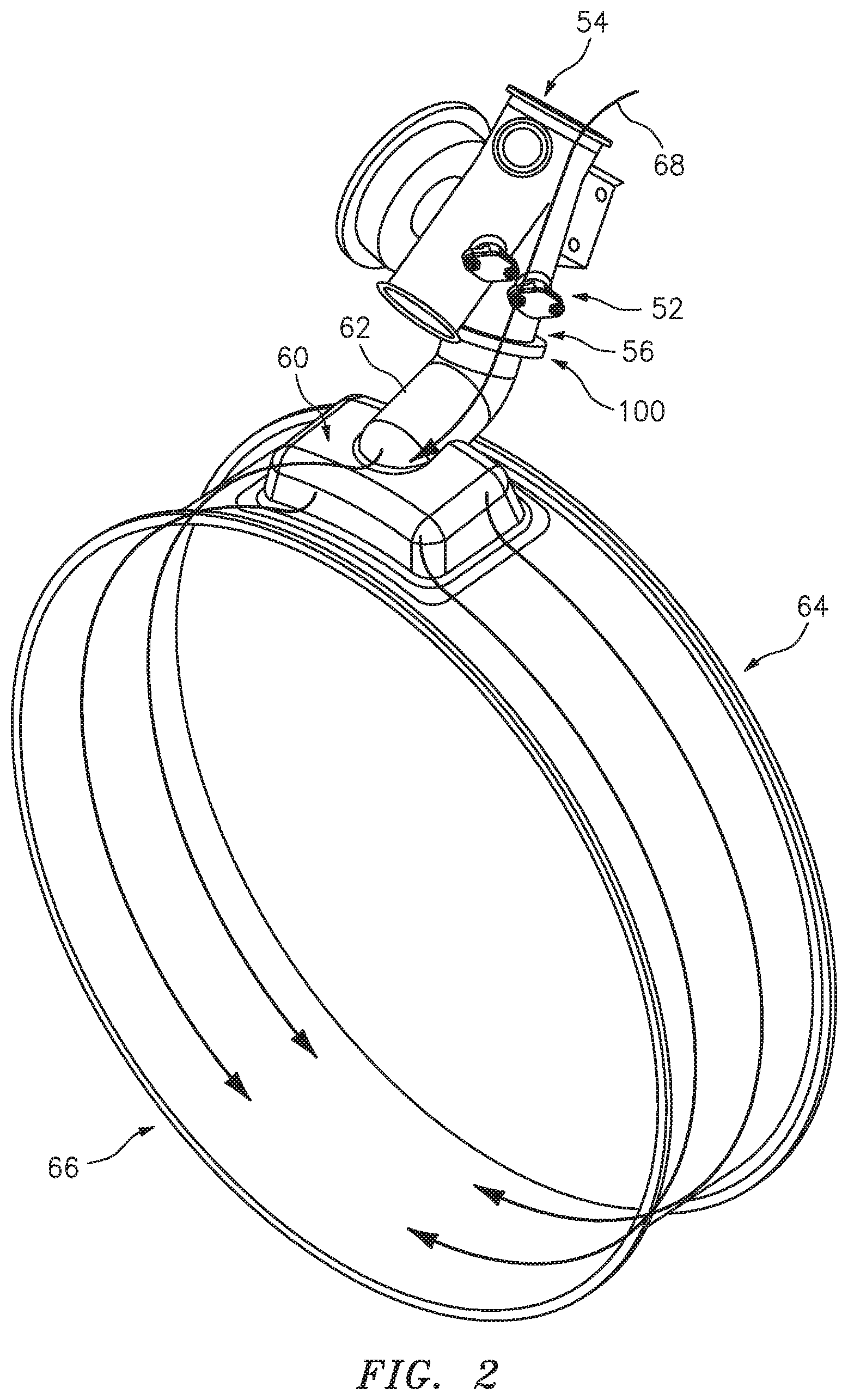 Patent US12460727 Figure 3 – Self-centering seal and method of using same