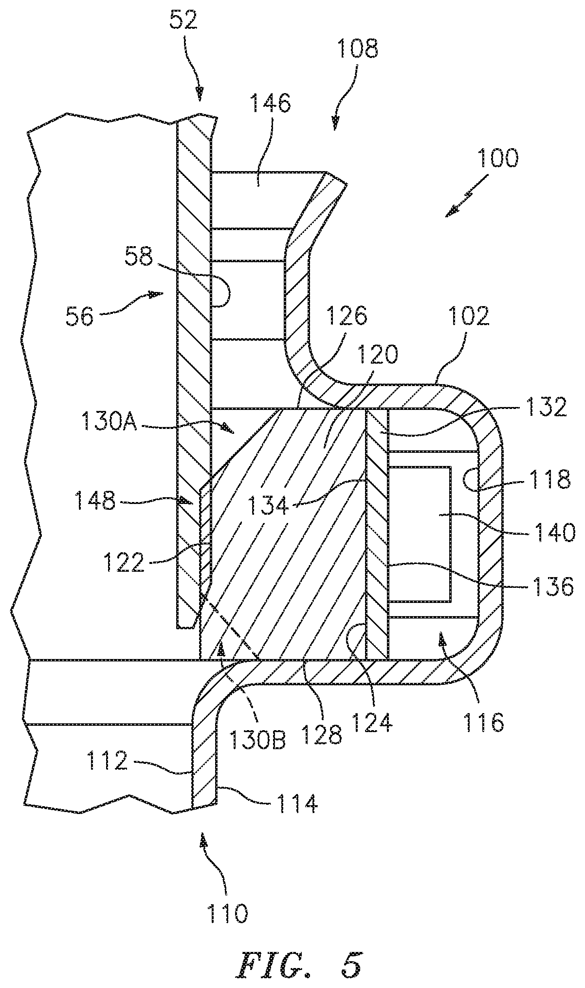 Patent US12460727 Figure 6 – Self-centering seal and method of using same