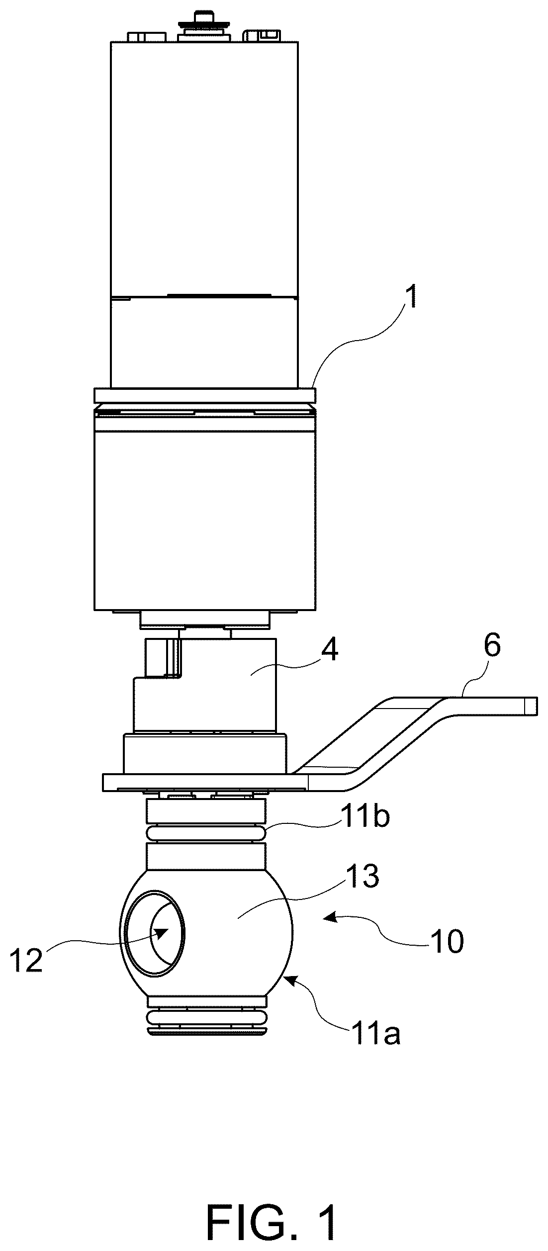 Patent US12460730 Figure 1 – Compliant joint drive assembly
