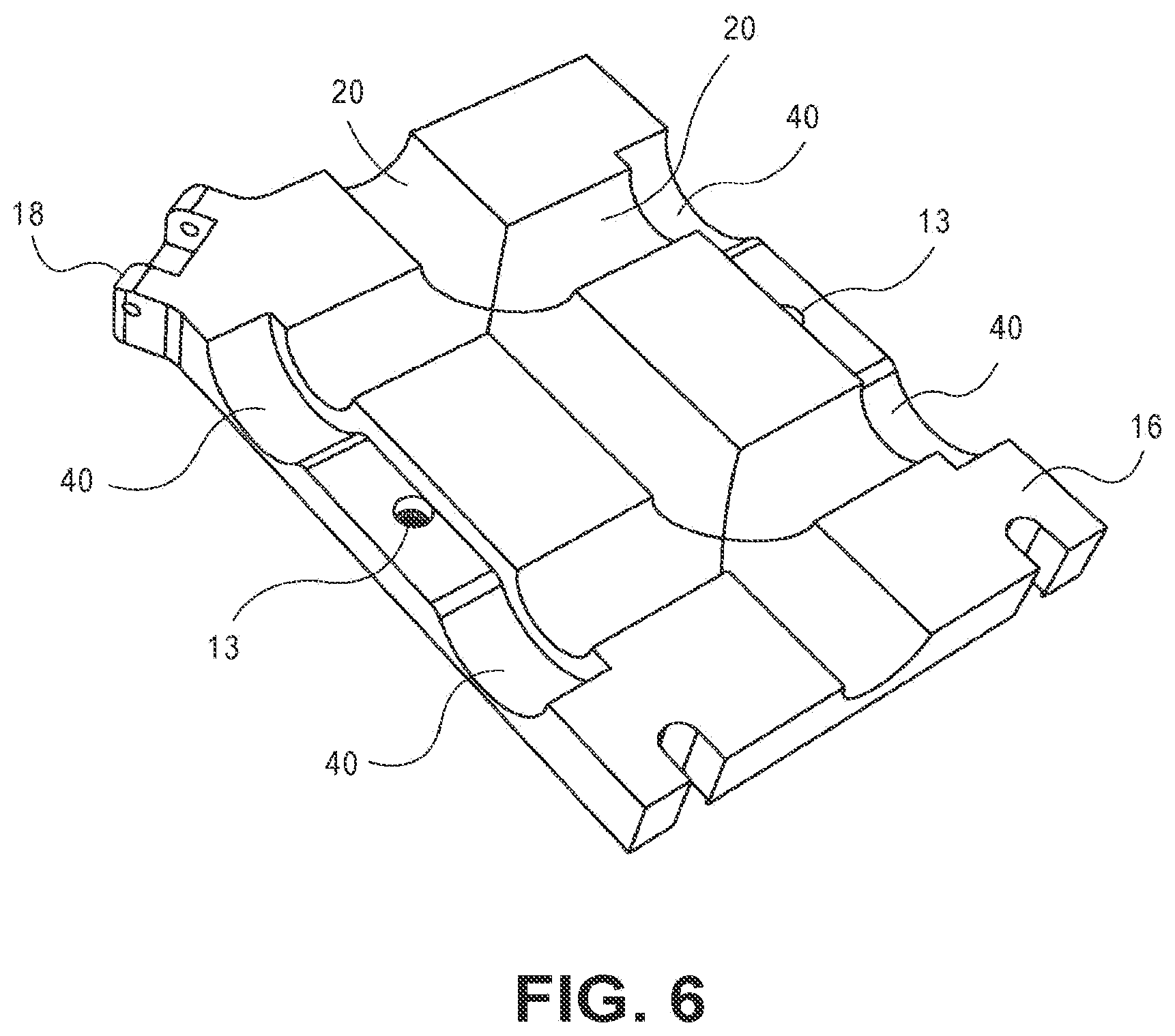 Patent US12460731 Figure 6 – Valve assembly with directional flow path