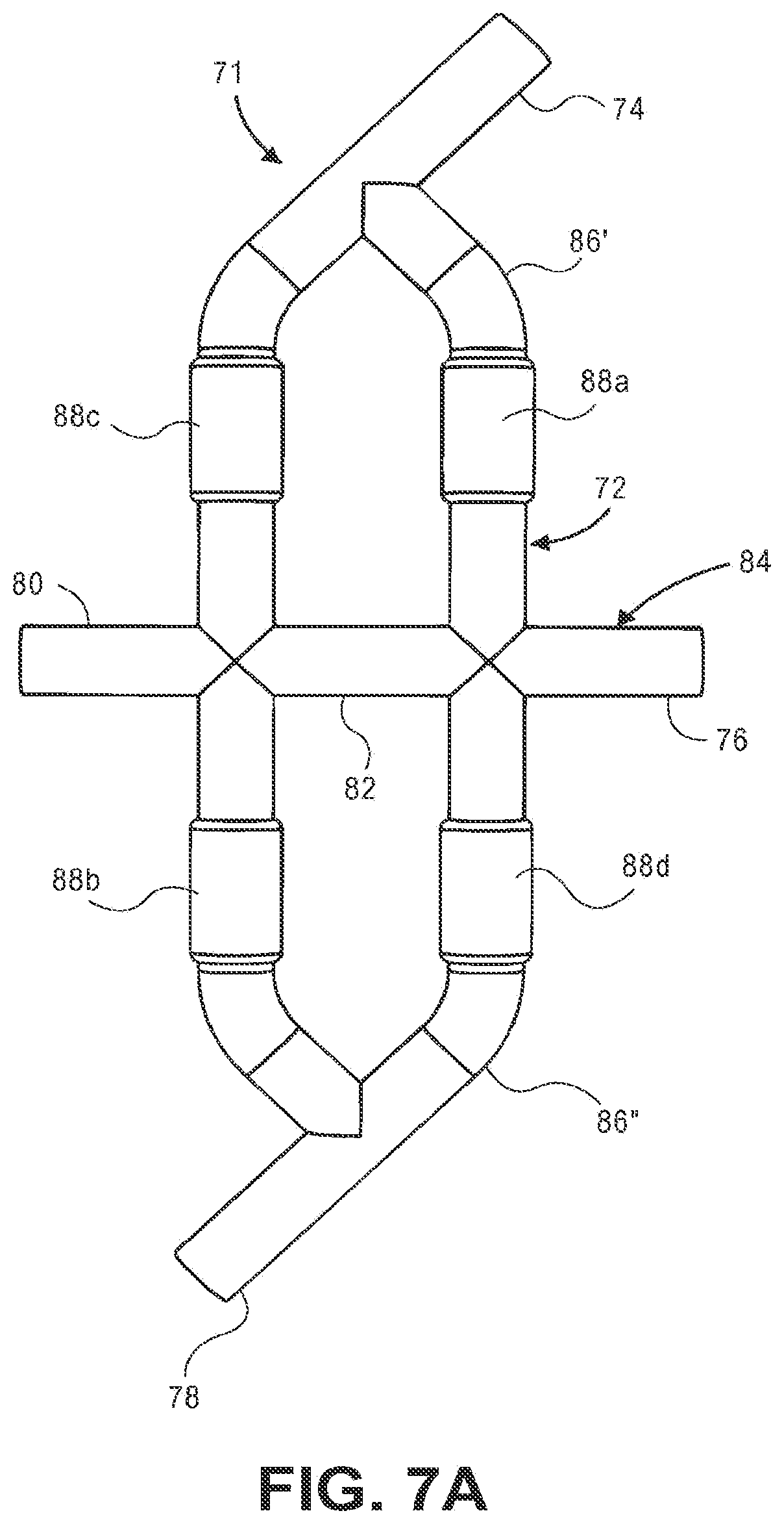 Patent US12460731 Figure 7 – Valve assembly with directional flow path
