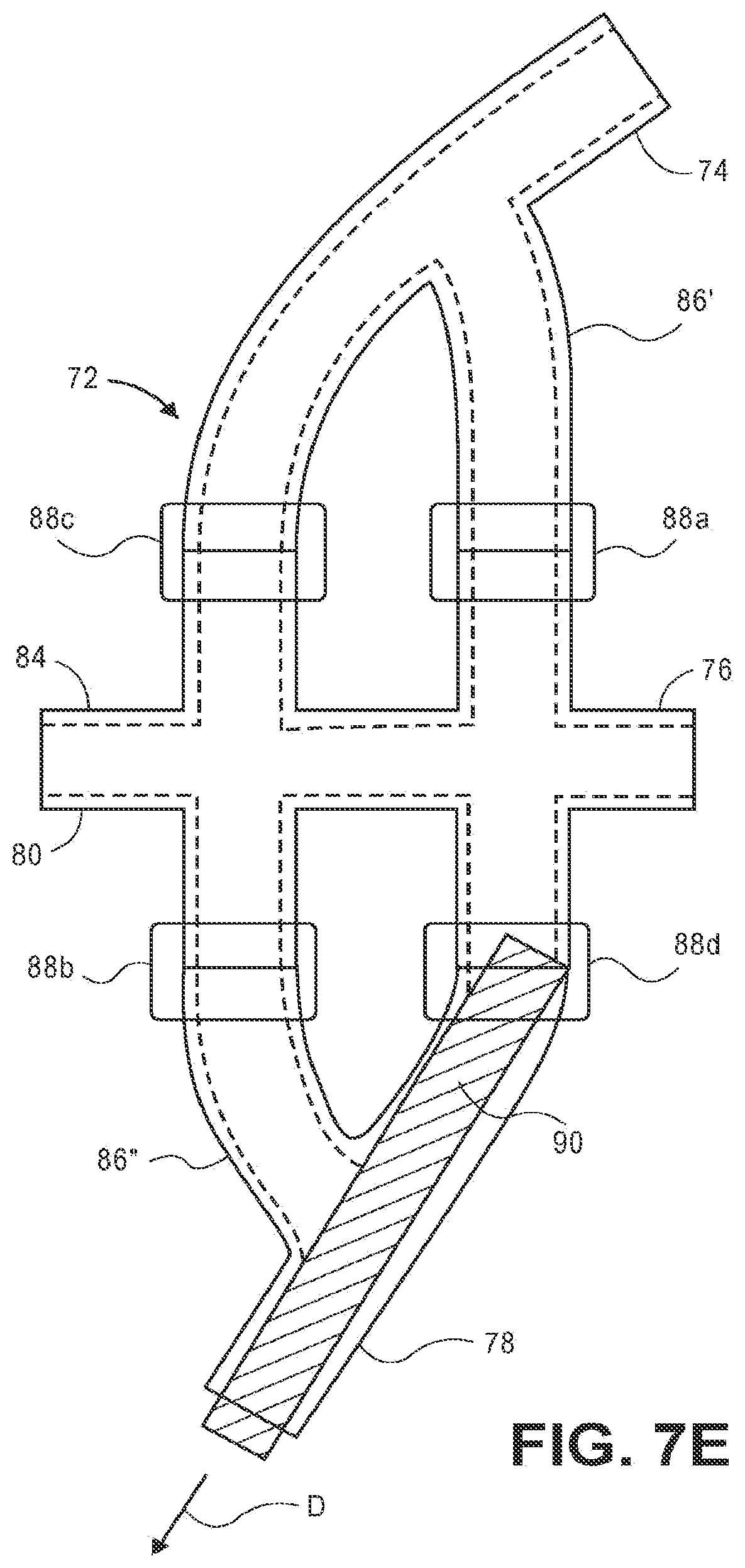 Patent US12460731 Figure 11 – Valve assembly with directional flow path