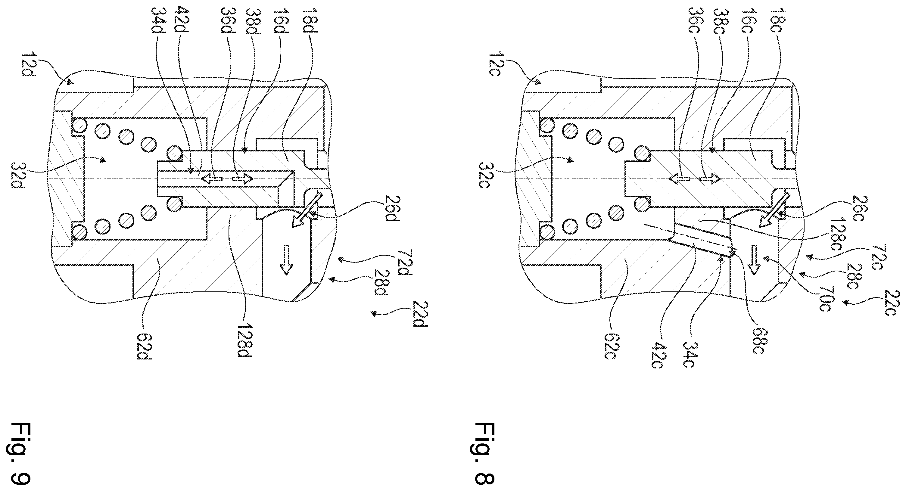 Patent US12460732 Figure 7 – Variable flow check valve device, suspension valve, vehicle suspension system and method