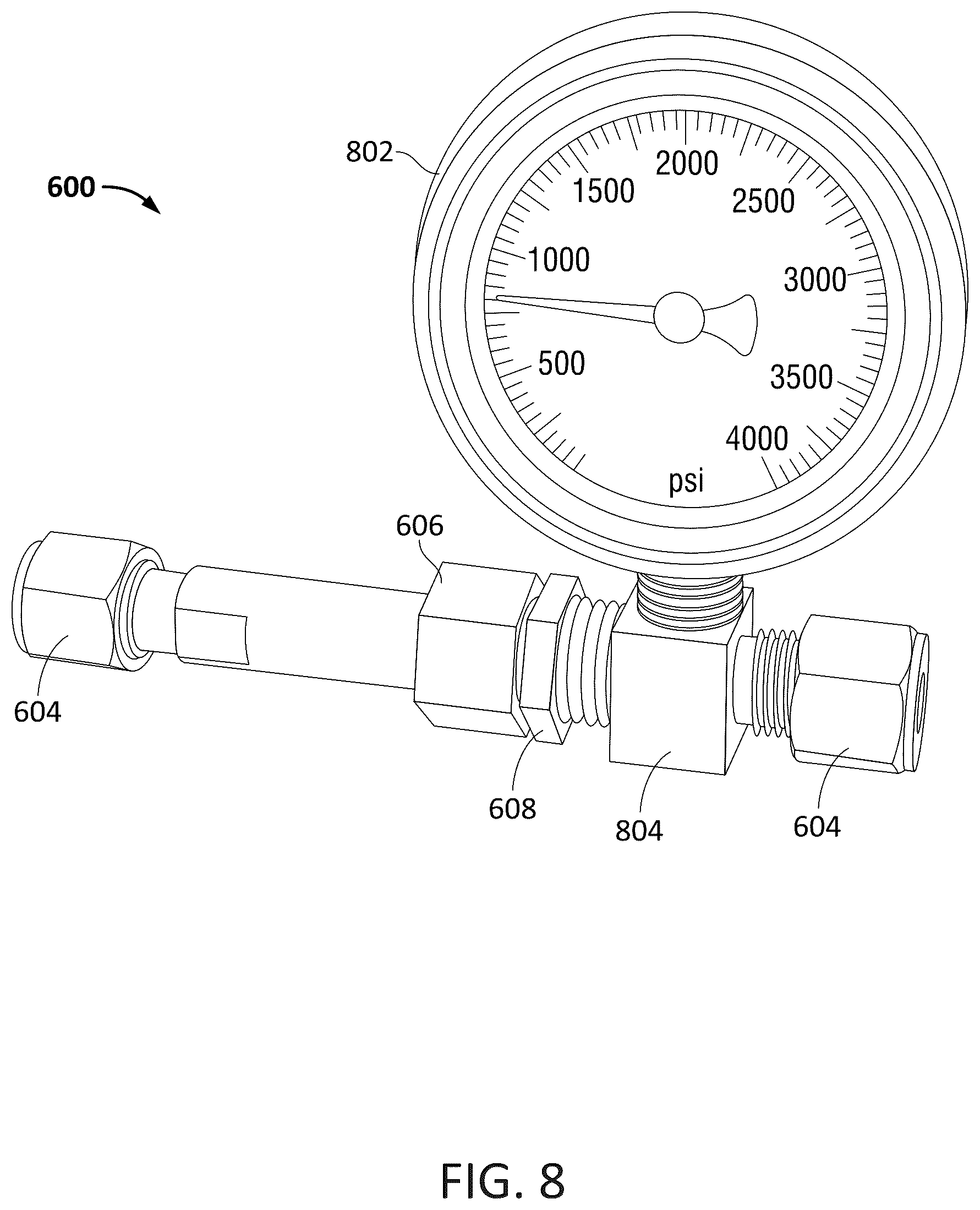 Patent US12460733 Figure 8 – Divider block system and balancing valve for divider block system