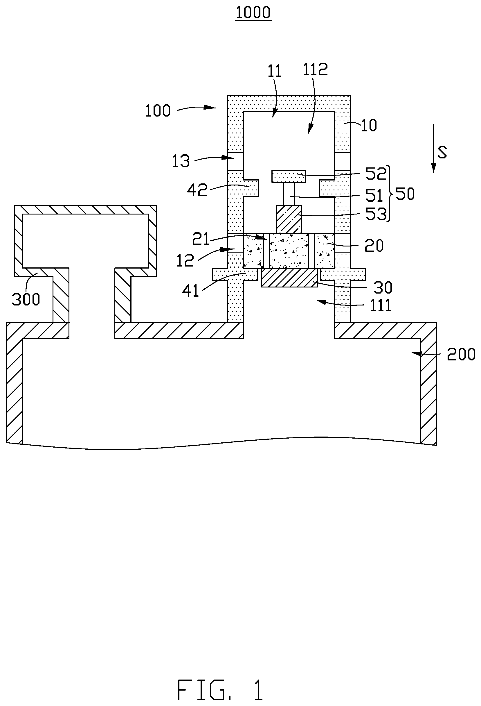 Patent US12460734 Figure 1 – Pressure protection device and immersion cooling device