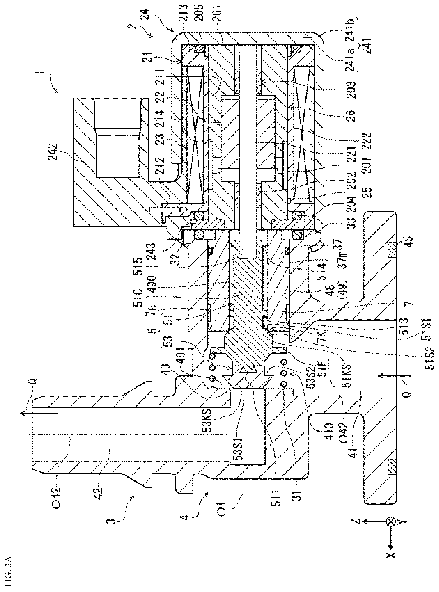 Patent US12460735 Figure 3 – Solenoid valve device