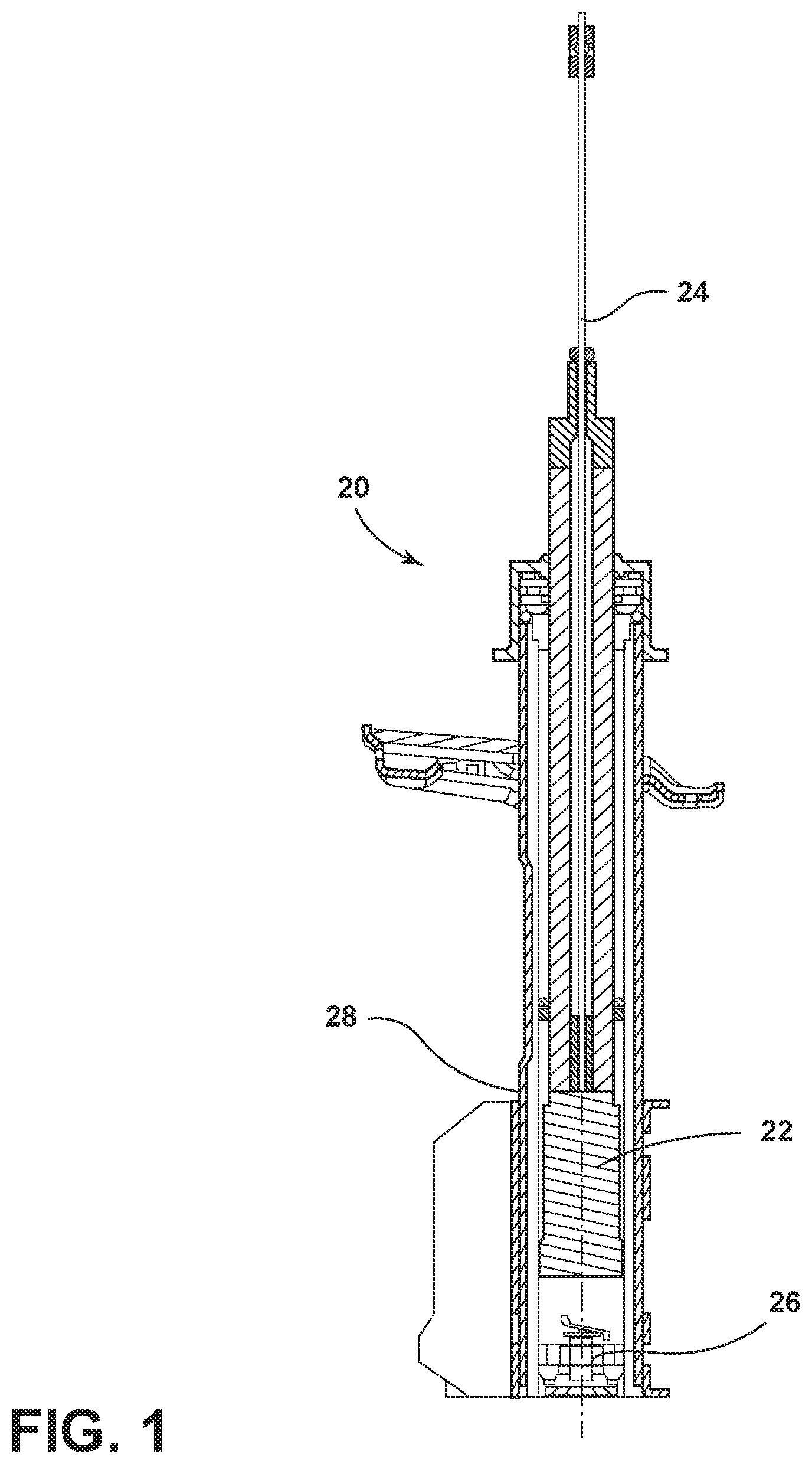 Patent US12460736 Figure 1 – Smart damping control valve