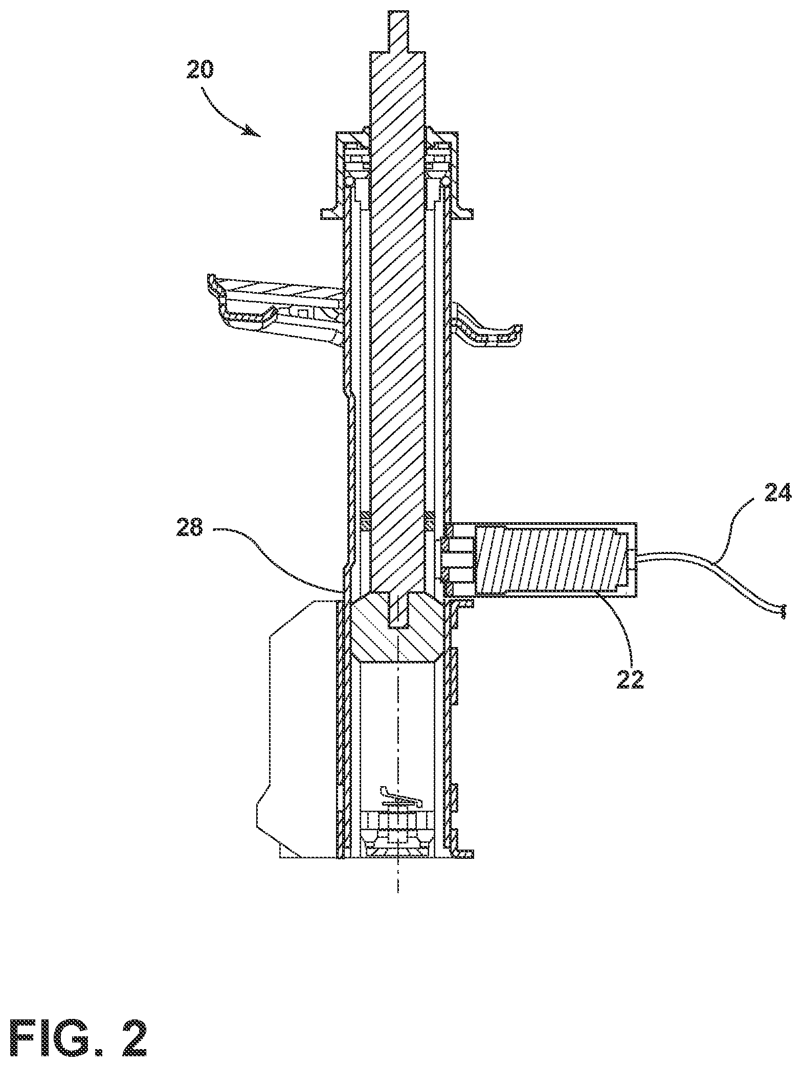 Patent US12460736 Figure 2 – Smart damping control valve