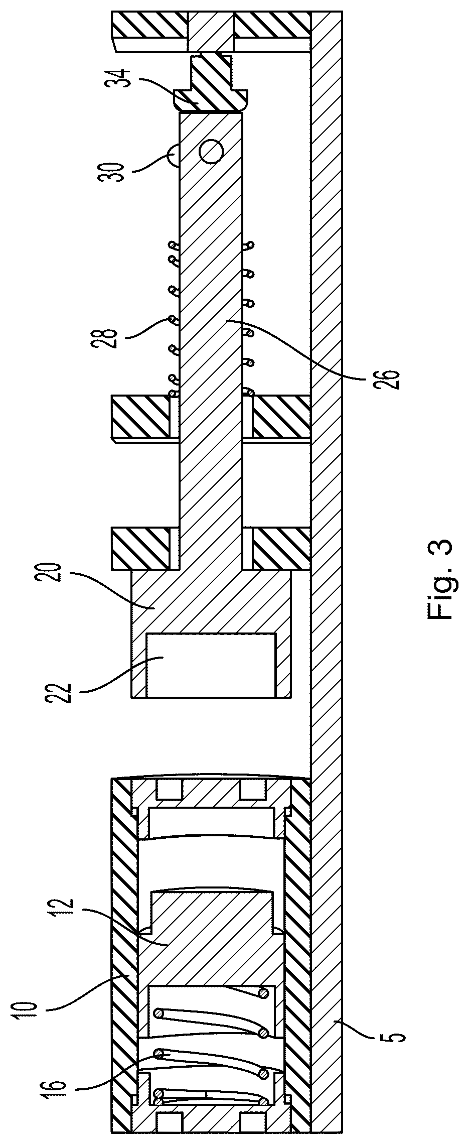 Patent US12460737 Figure 2 – Line break device