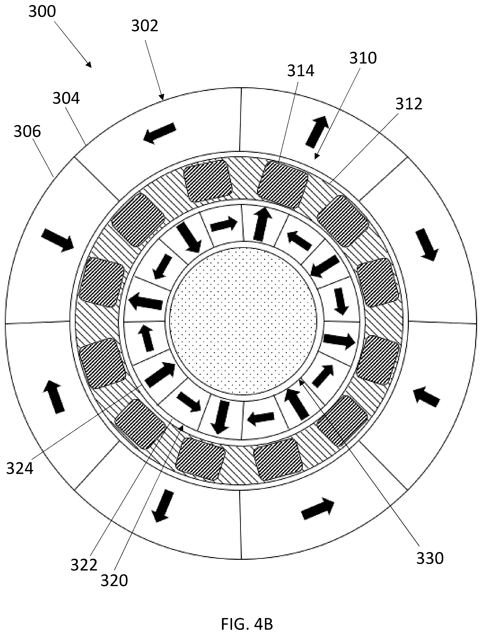 Patent US12460738 Figure 6 – Magnetically actuated pipe valve with torque-limiting clutch and position indication