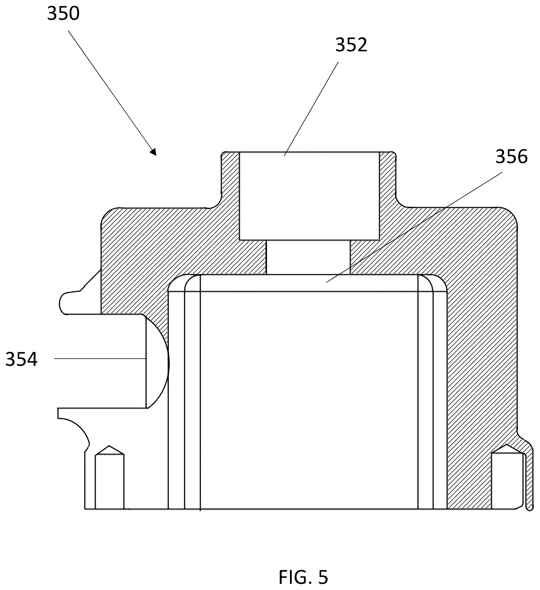 Patent US12460738 Figure 7 – Magnetically actuated pipe valve with torque-limiting clutch and position indication