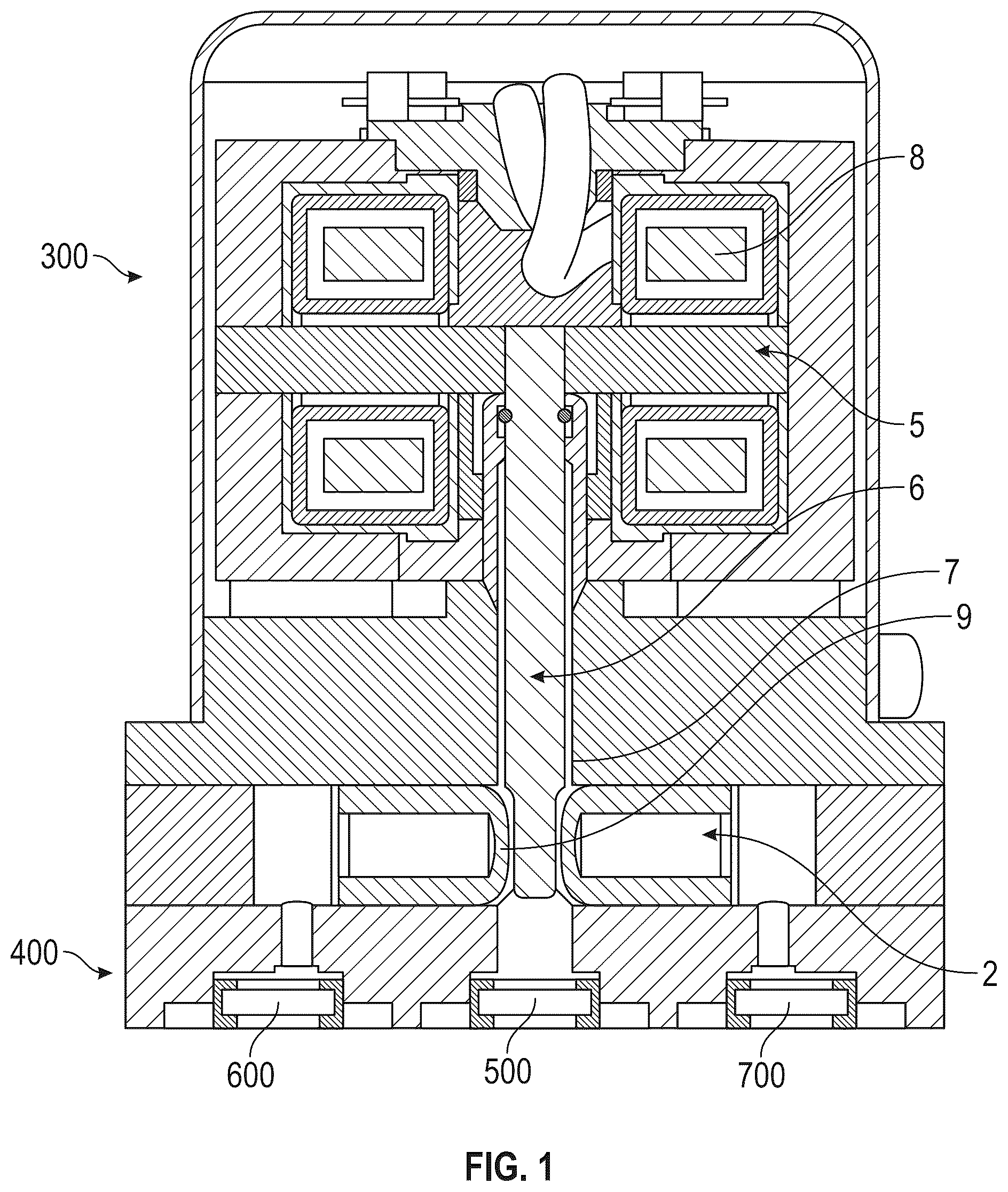 Patent US12460739 Figure 1 – Servovalve