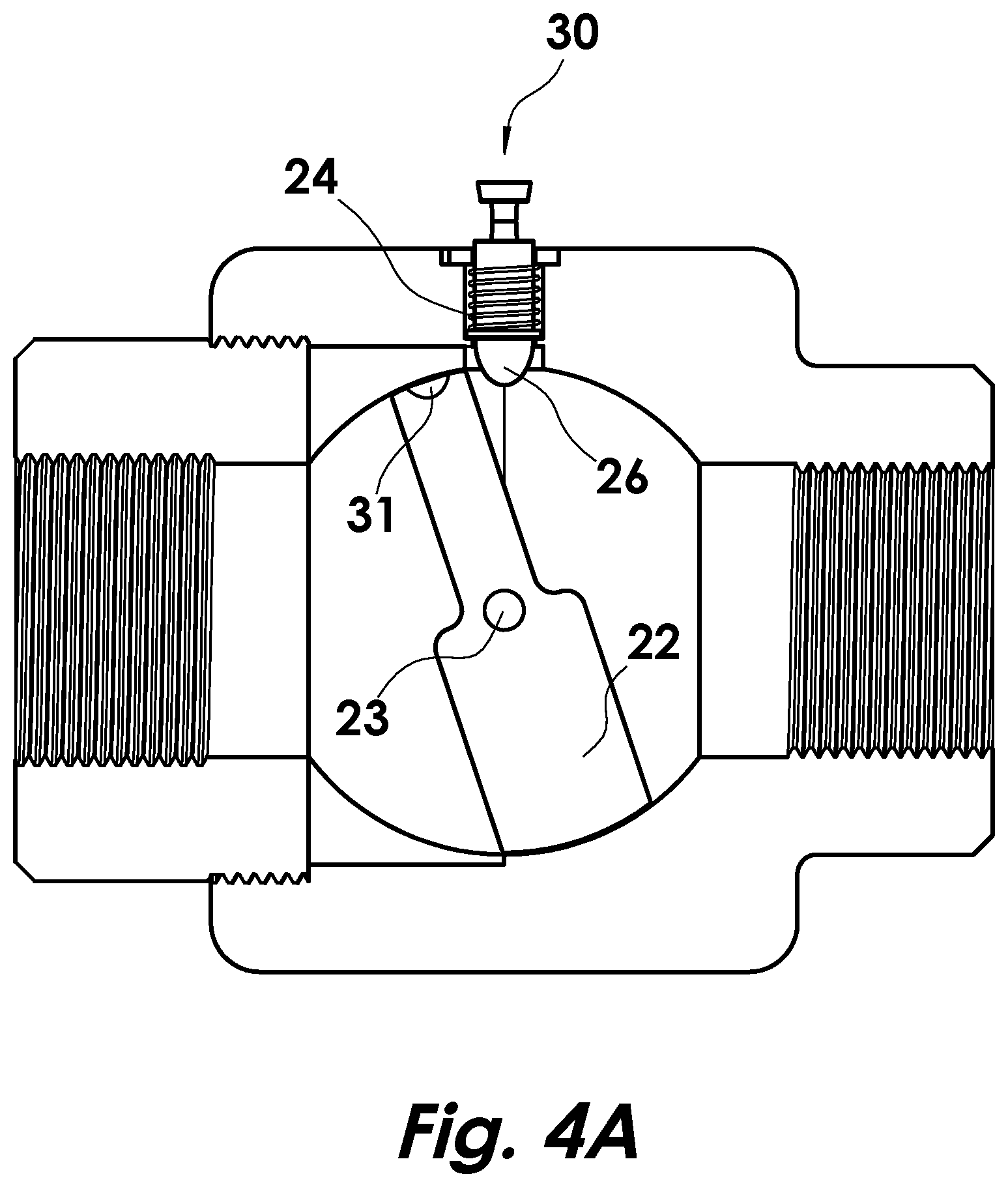 Patent US12460740 Figure 4 – Blocking valve