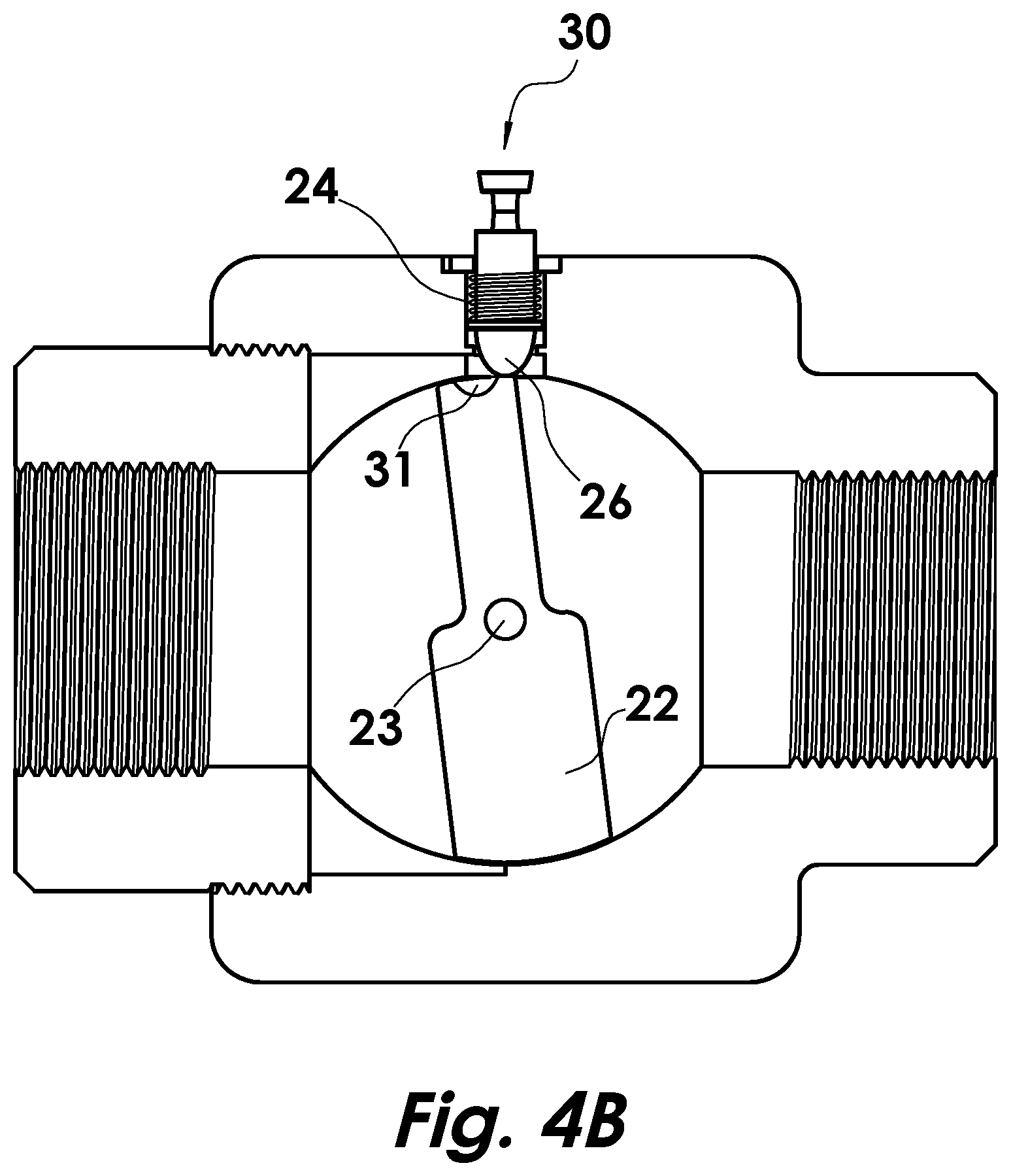 Patent US12460740 Figure 5 – Blocking valve