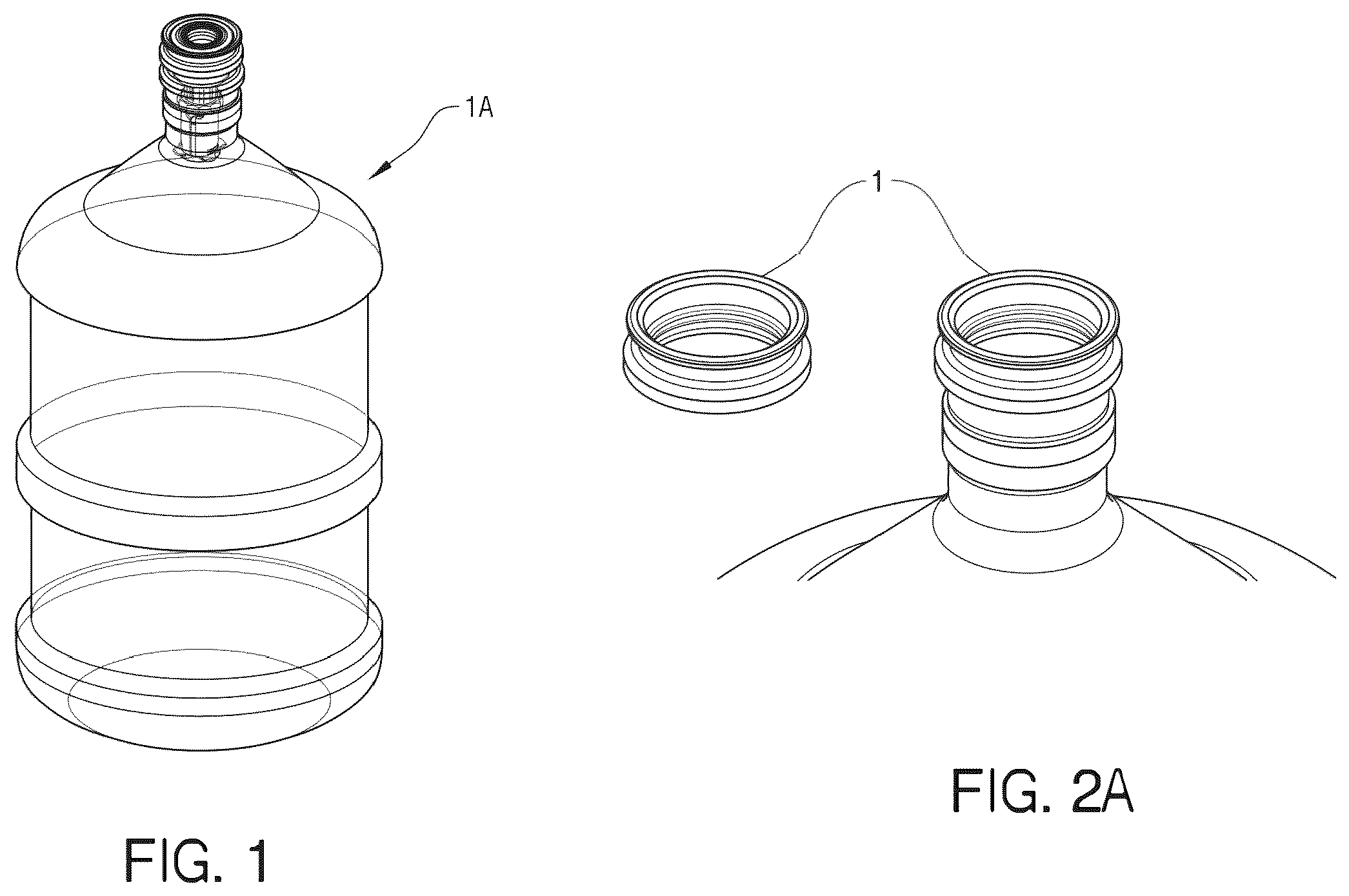 Patent US12460741 — Safety valve for returnable bottle, bottle collar and process for plugging a returnable bottle — Figure 1