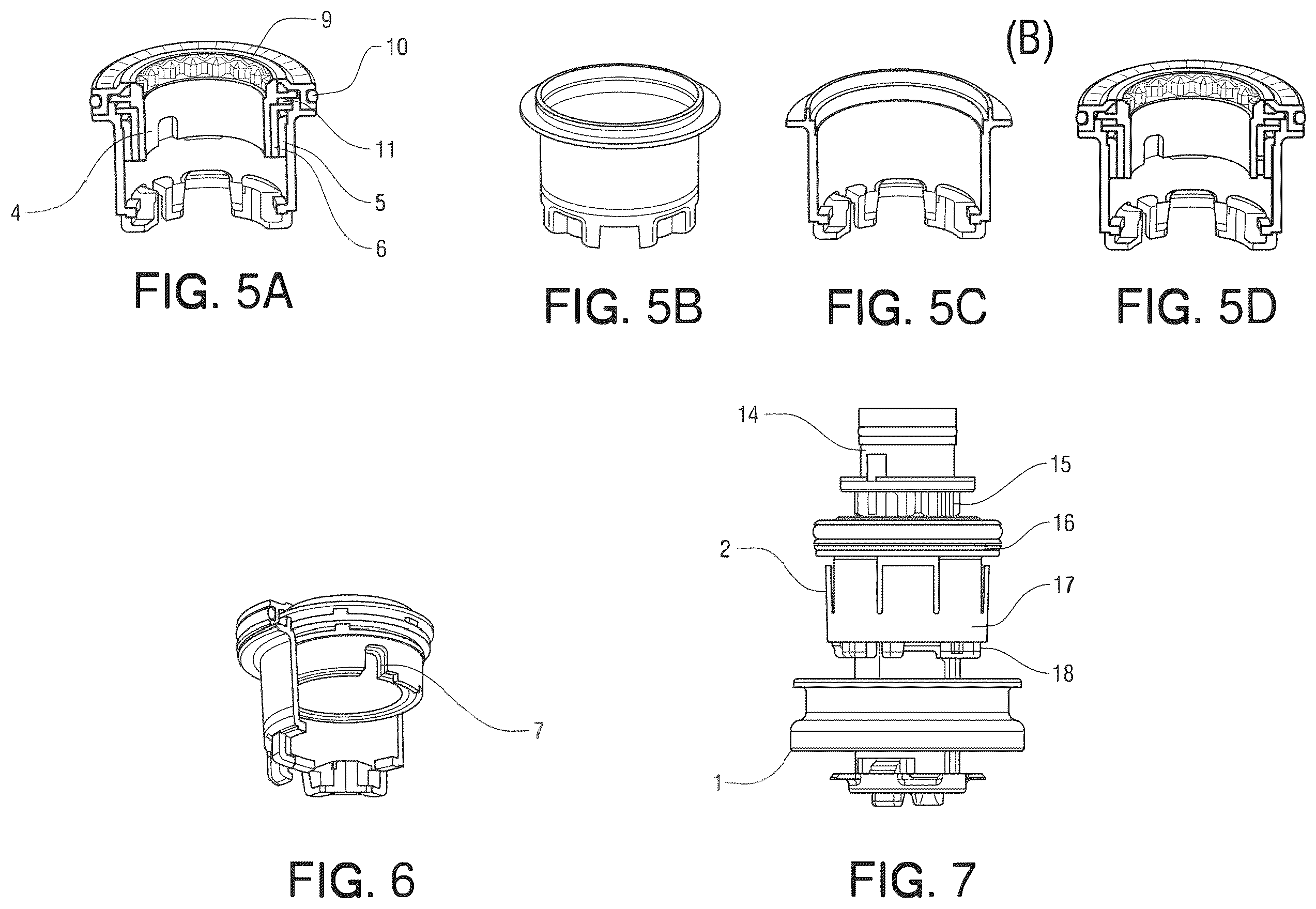 Patent US12460741 Figure 4 – Safety valve for returnable bottle, bottle collar and process for plugging a returnable bottle