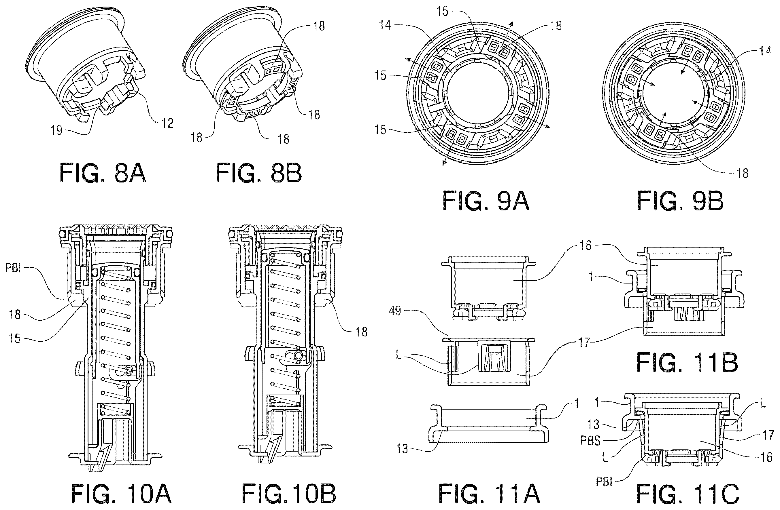 Patent US12460741 Figure 5 – Safety valve for returnable bottle, bottle collar and process for plugging a returnable bottle