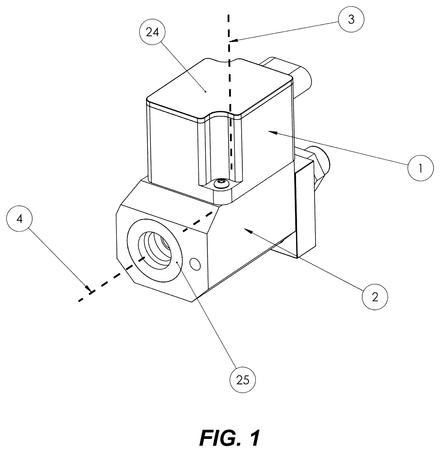 Patent US12460743 Figure 1 – Compact control valve