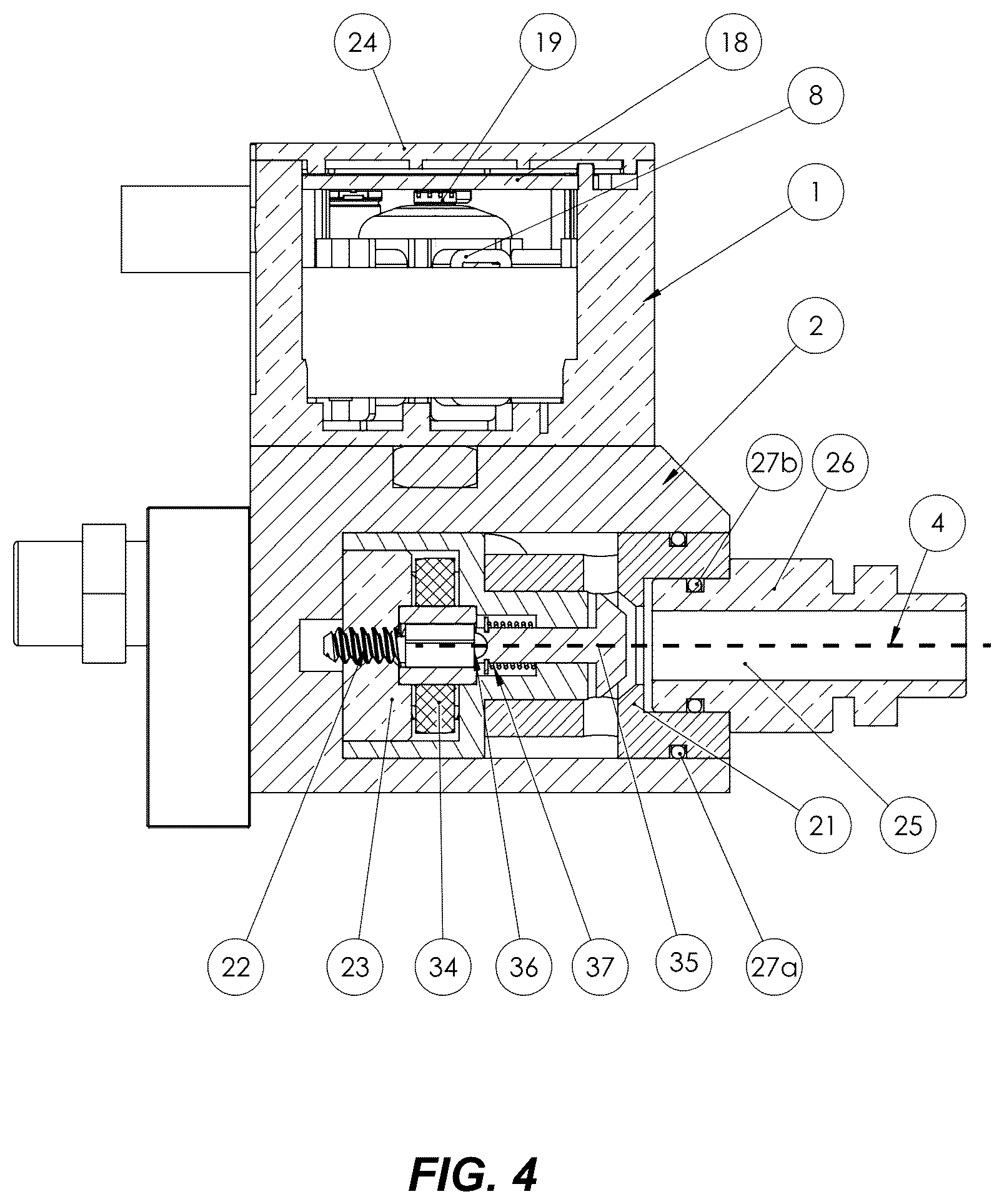 Patent US12460743 Figure 4 – Compact control valve