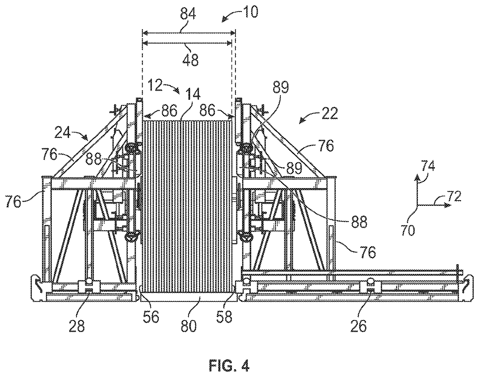 Patent US12460747 Figure 4 – System and method for deploying coils of spoolable pipe