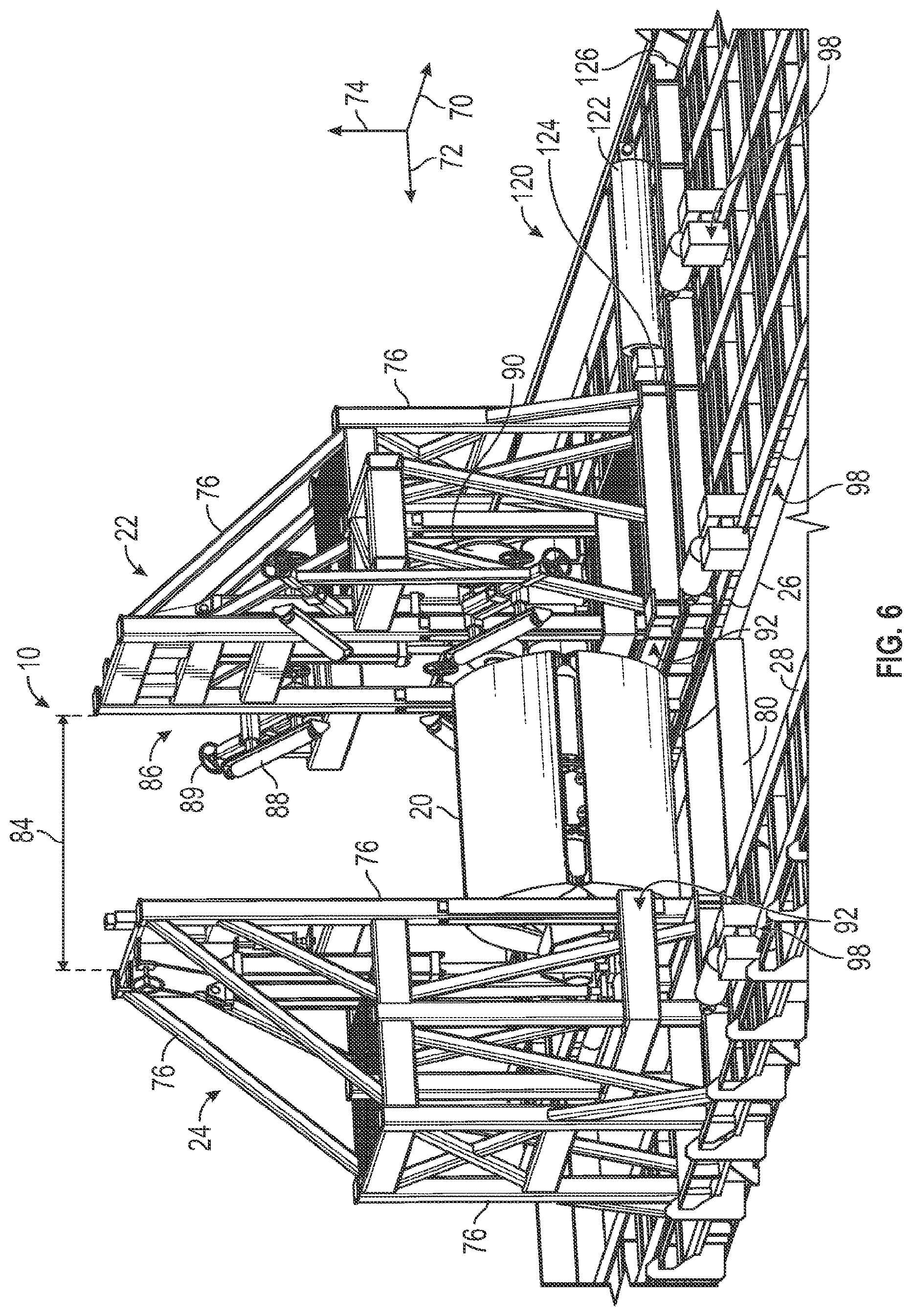 Patent US12460747 Figure 6 – System and method for deploying coils of spoolable pipe