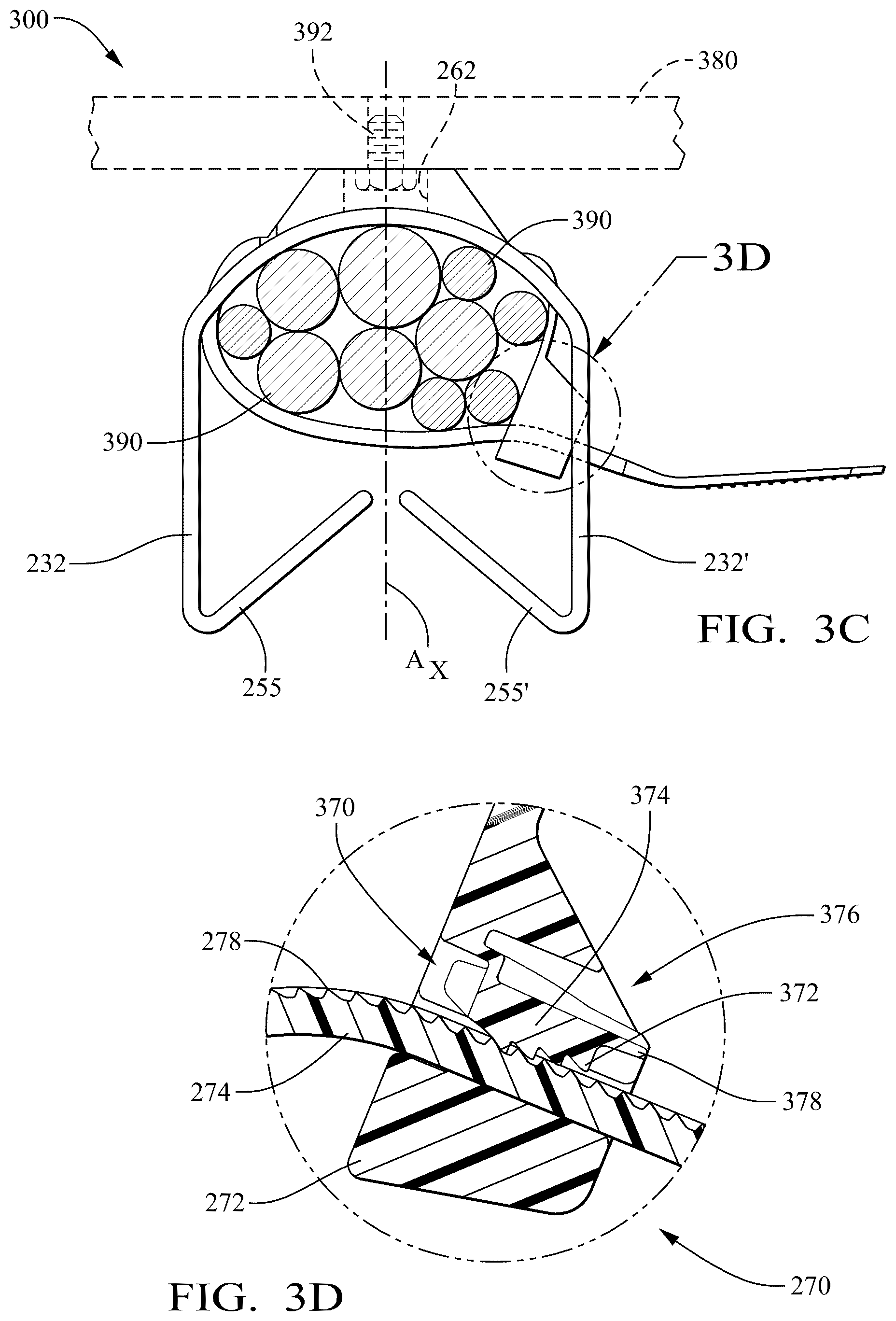 Patent US12460749 Figure 4 – Cradle mount fixings