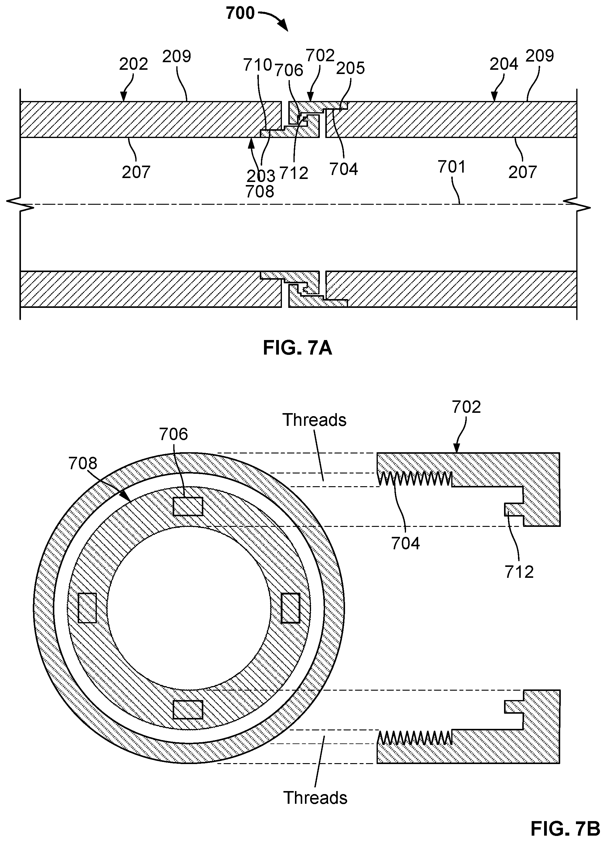 Patent US12460750 Figure 8 – Flexible casing systems and methods
