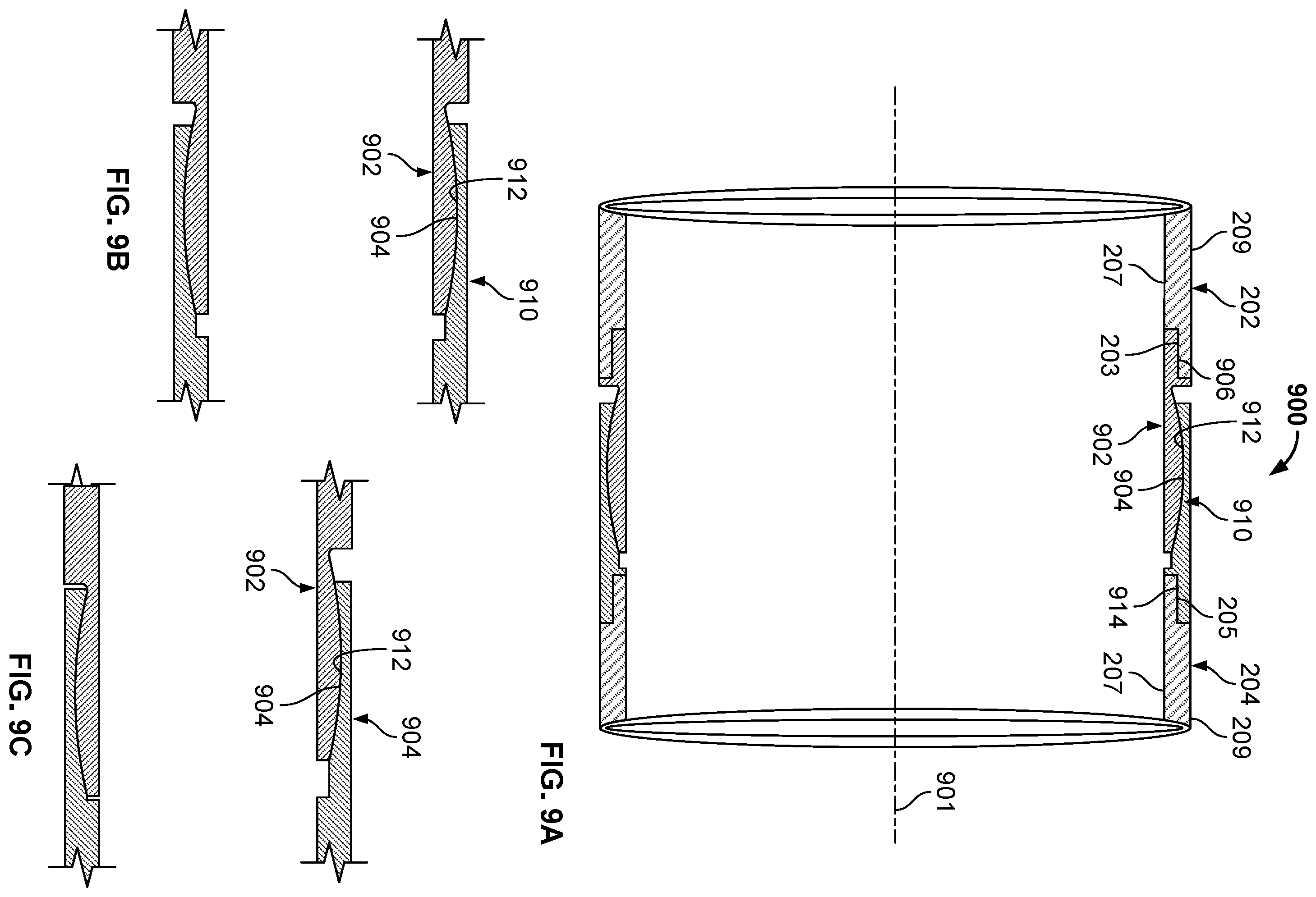 Patent US12460750 Figure 10 – Flexible casing systems and methods