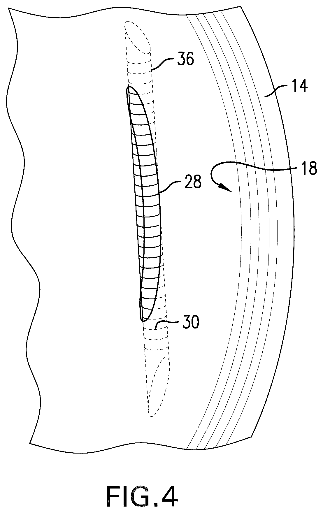 Patent US12460753 Figure 4 – Seal retaining configuration and method