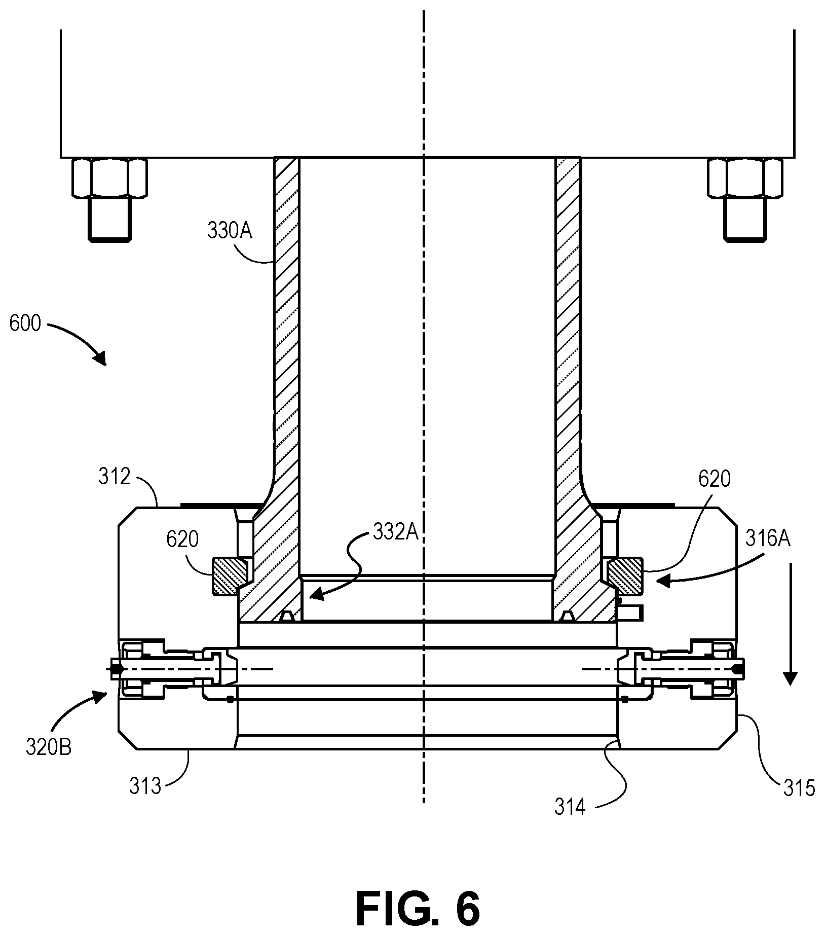 Patent US12460754 Figure 5 – Clamp-to-fastlock converter