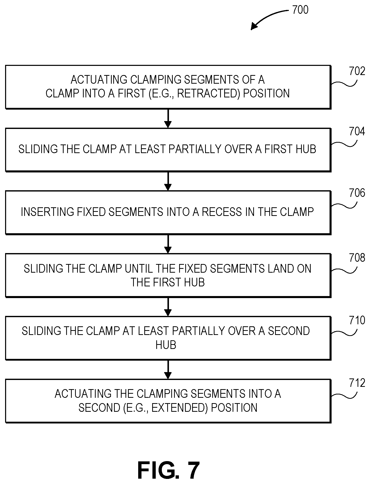 Patent US12460754 Figure 6 – Clamp-to-fastlock converter