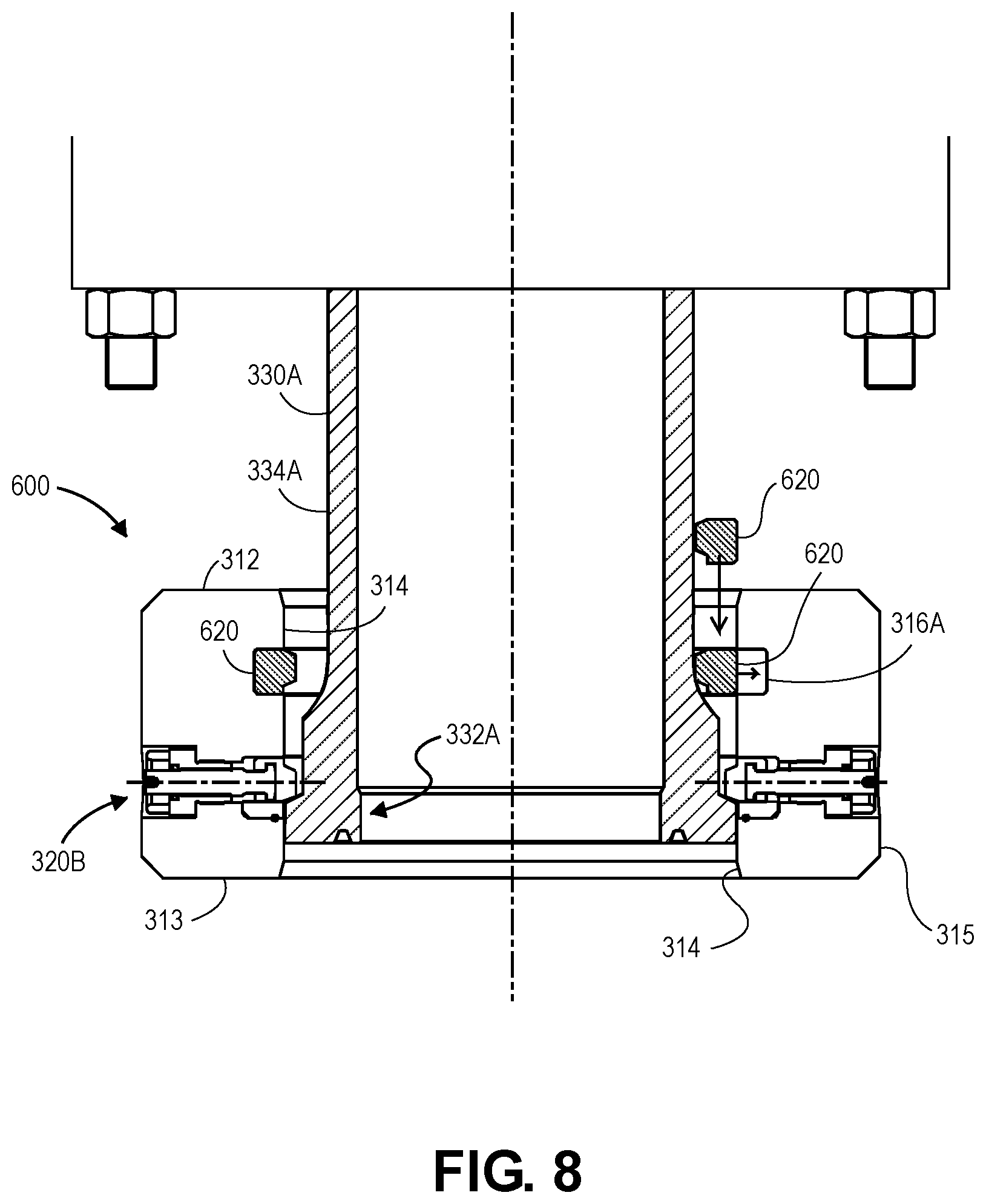 Patent US12460754 Figure 7 – Clamp-to-fastlock converter