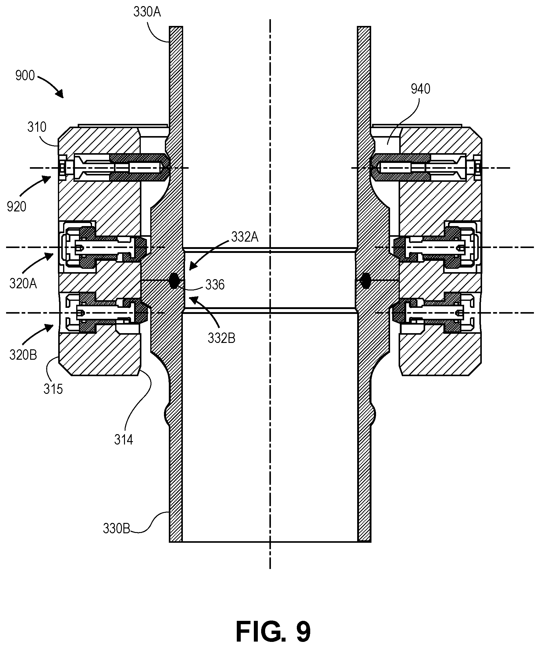 Patent US12460754 Figure 8 – Clamp-to-fastlock converter