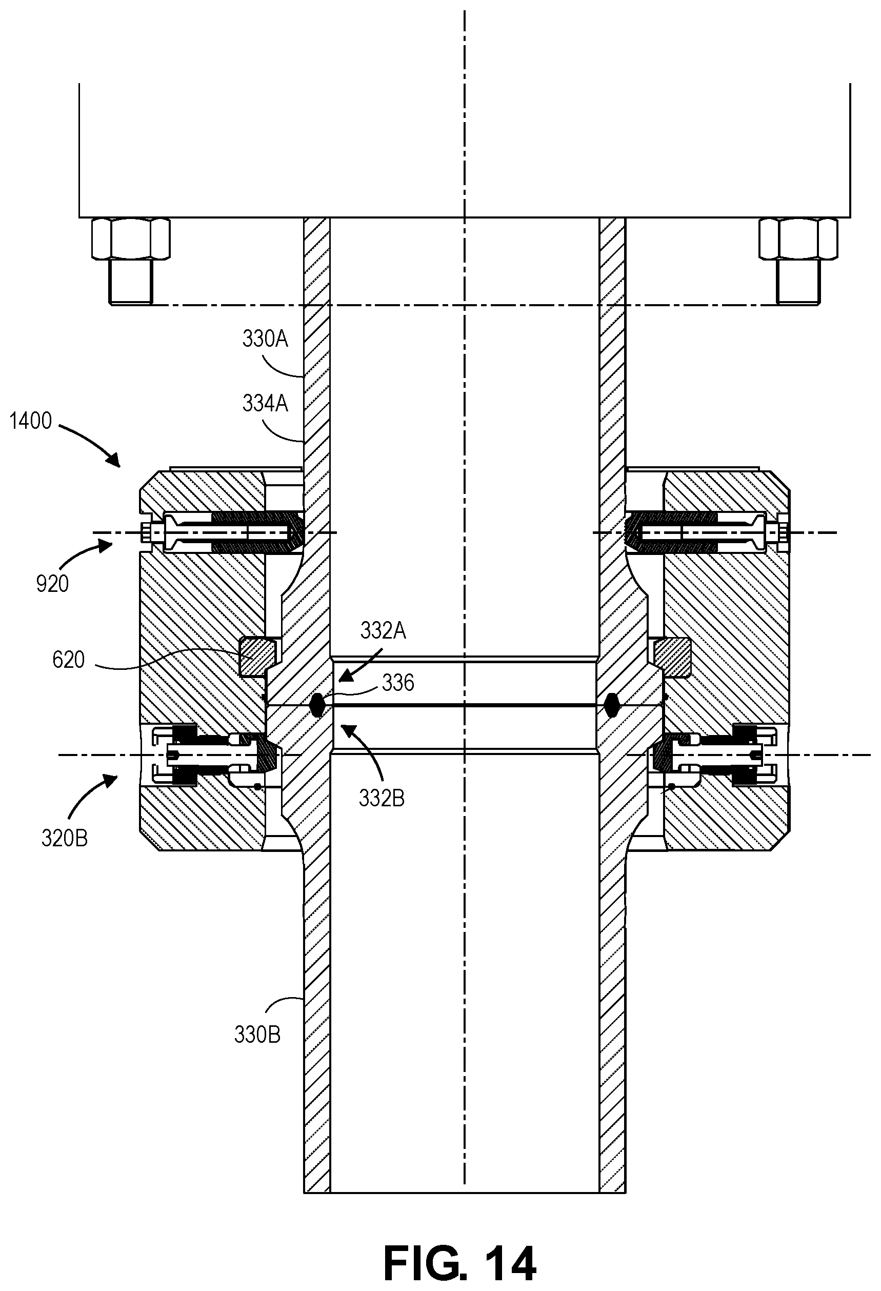 Patent US12460754 Figure 12 – Clamp-to-fastlock converter