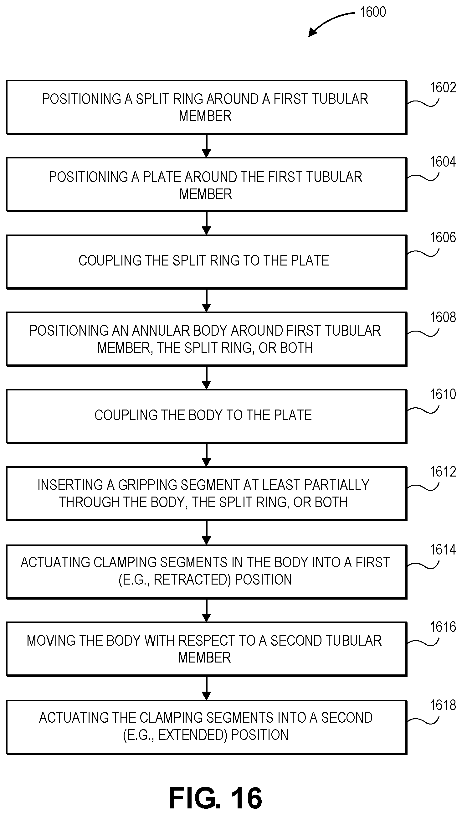 Patent US12460754 Figure 14 – Clamp-to-fastlock converter