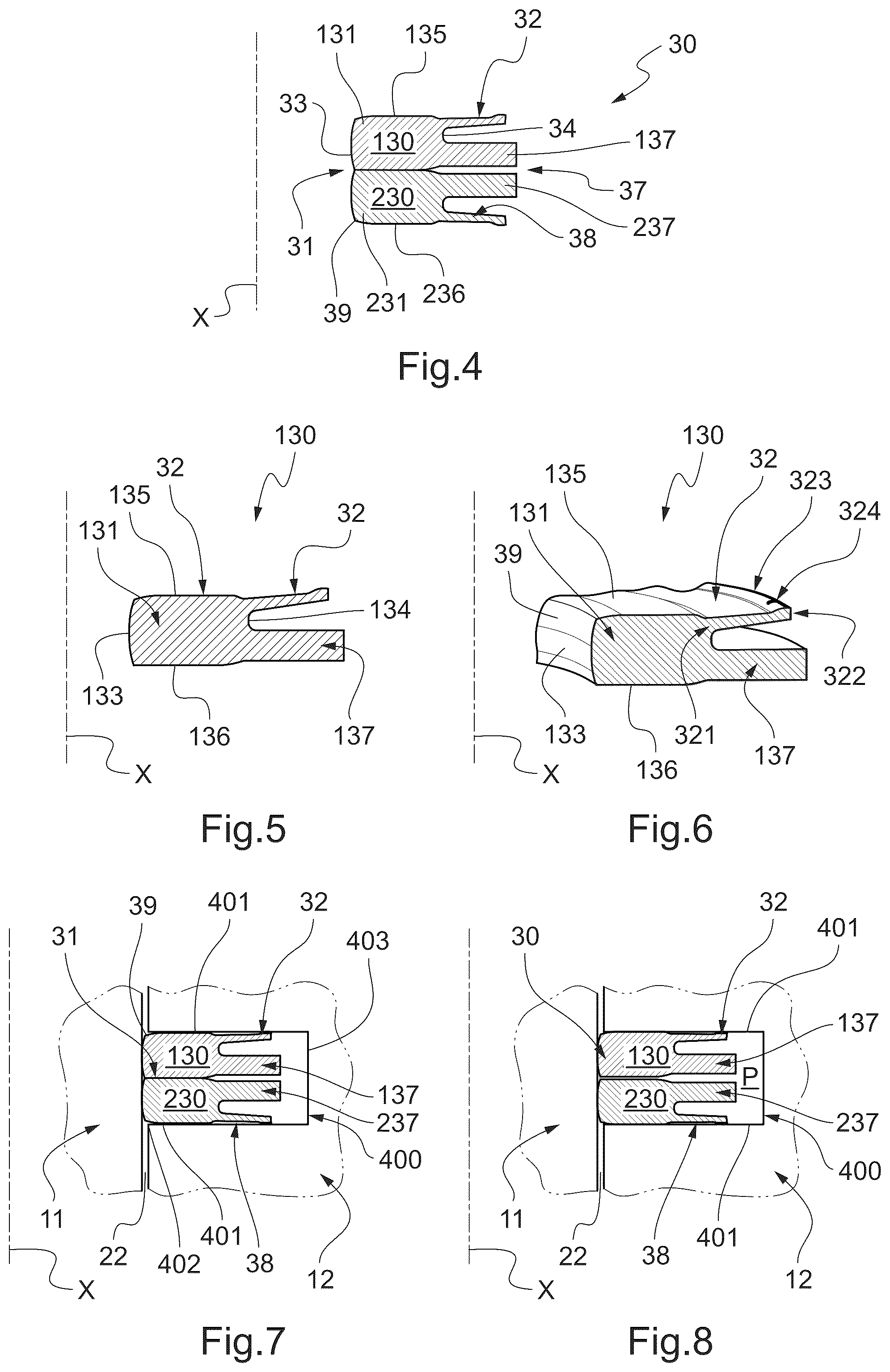 Patent US12460755 Figure 3 – Rotating joint device for a fluid energy exploitation installation, offshore platform type, and installation comprising such a device