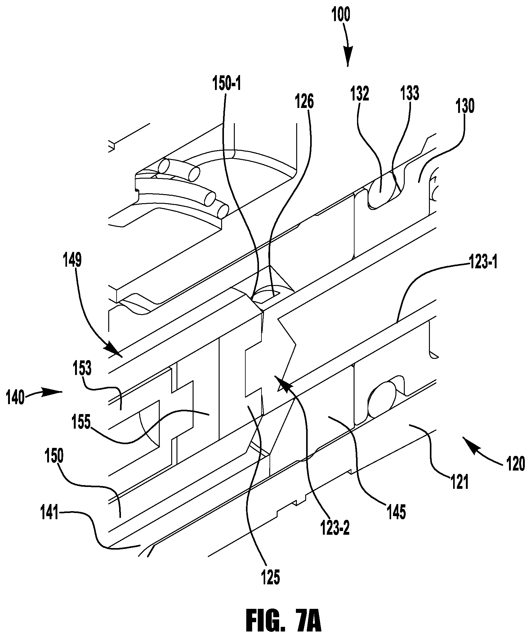 Patent US12460759 Figure 11 – Aseptic coupling system with seal isolating connectors