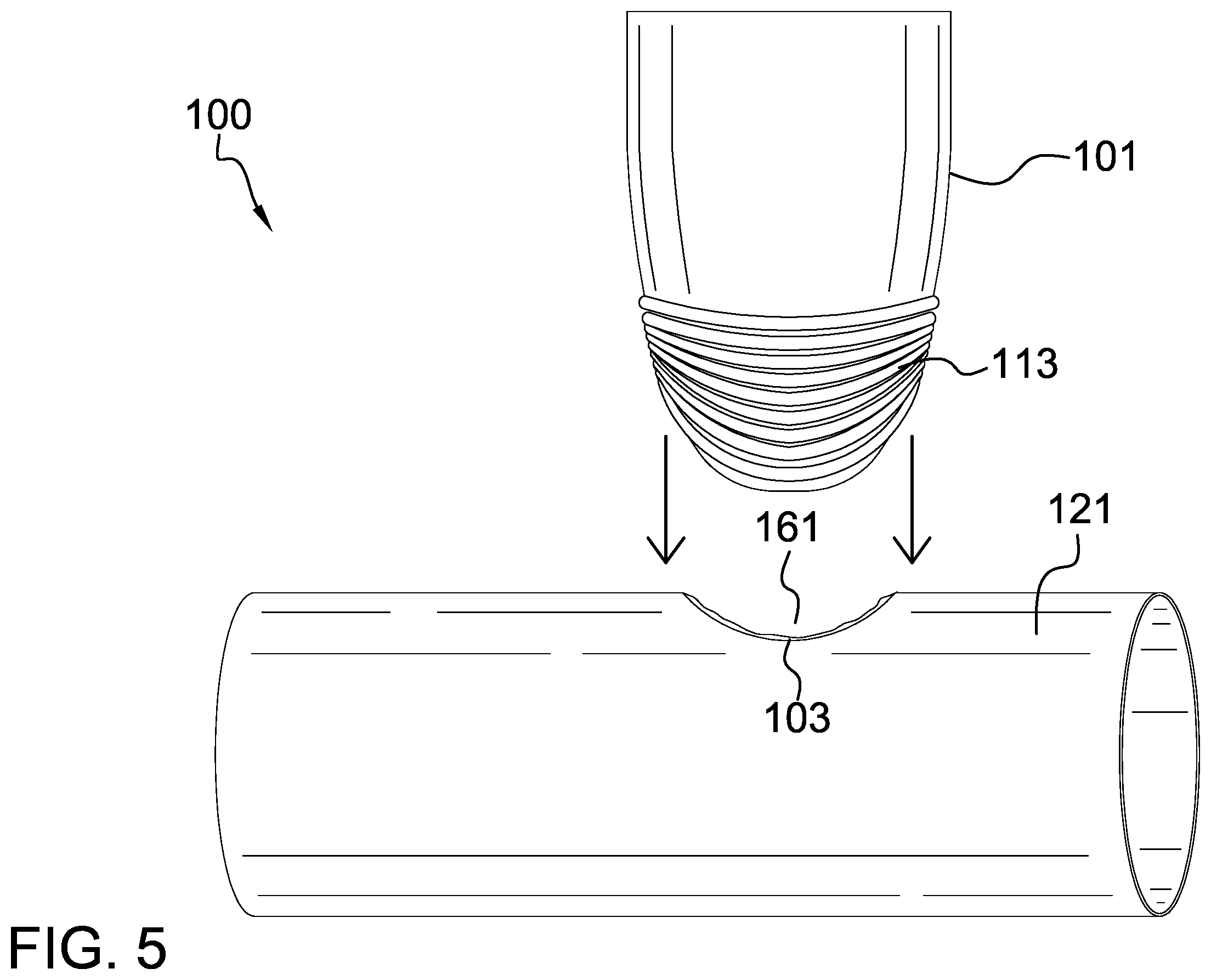Patent US12460761 Figure 3 – Pipe-tapping system