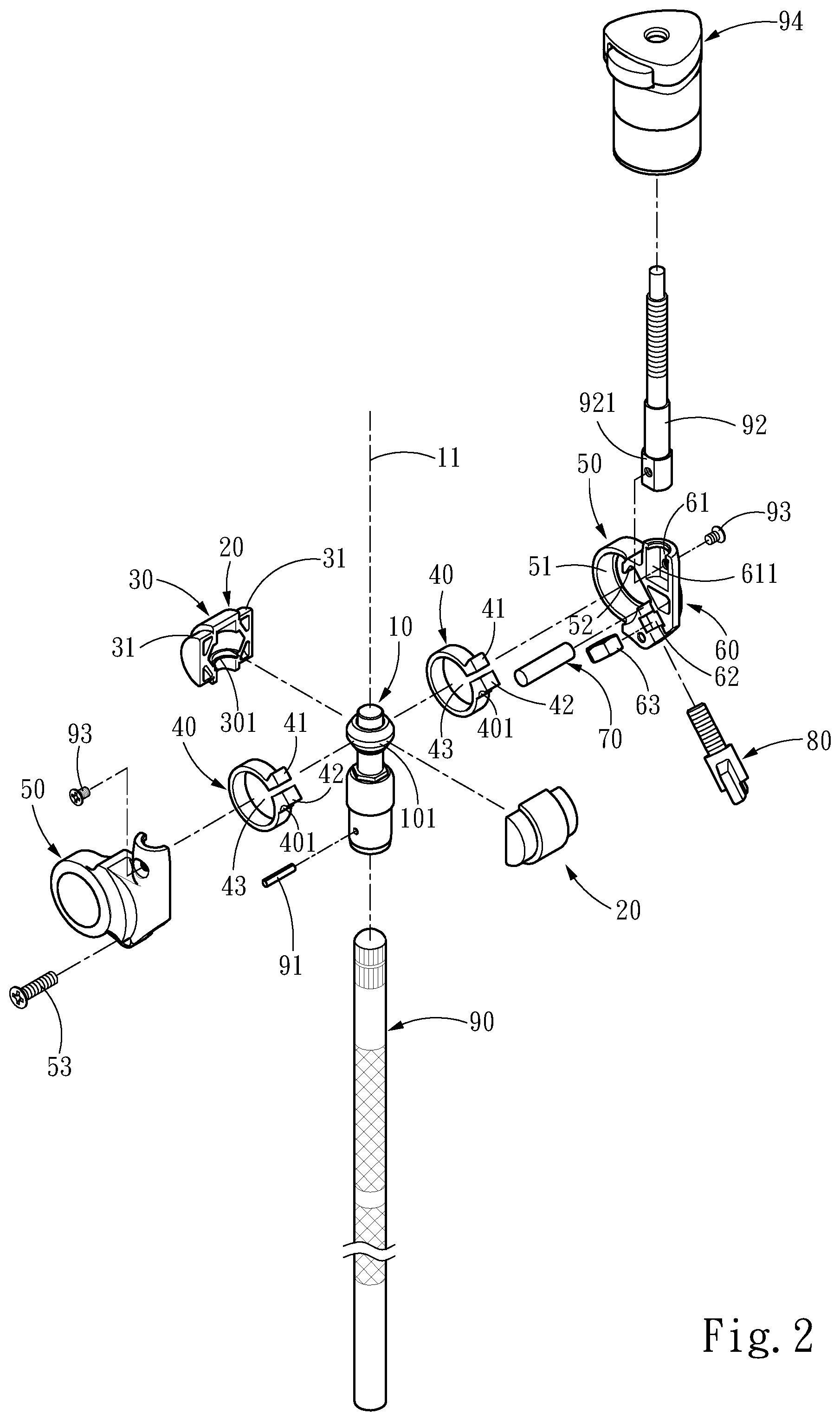 Patent US12460765 Figure 2 – Universal adjuster