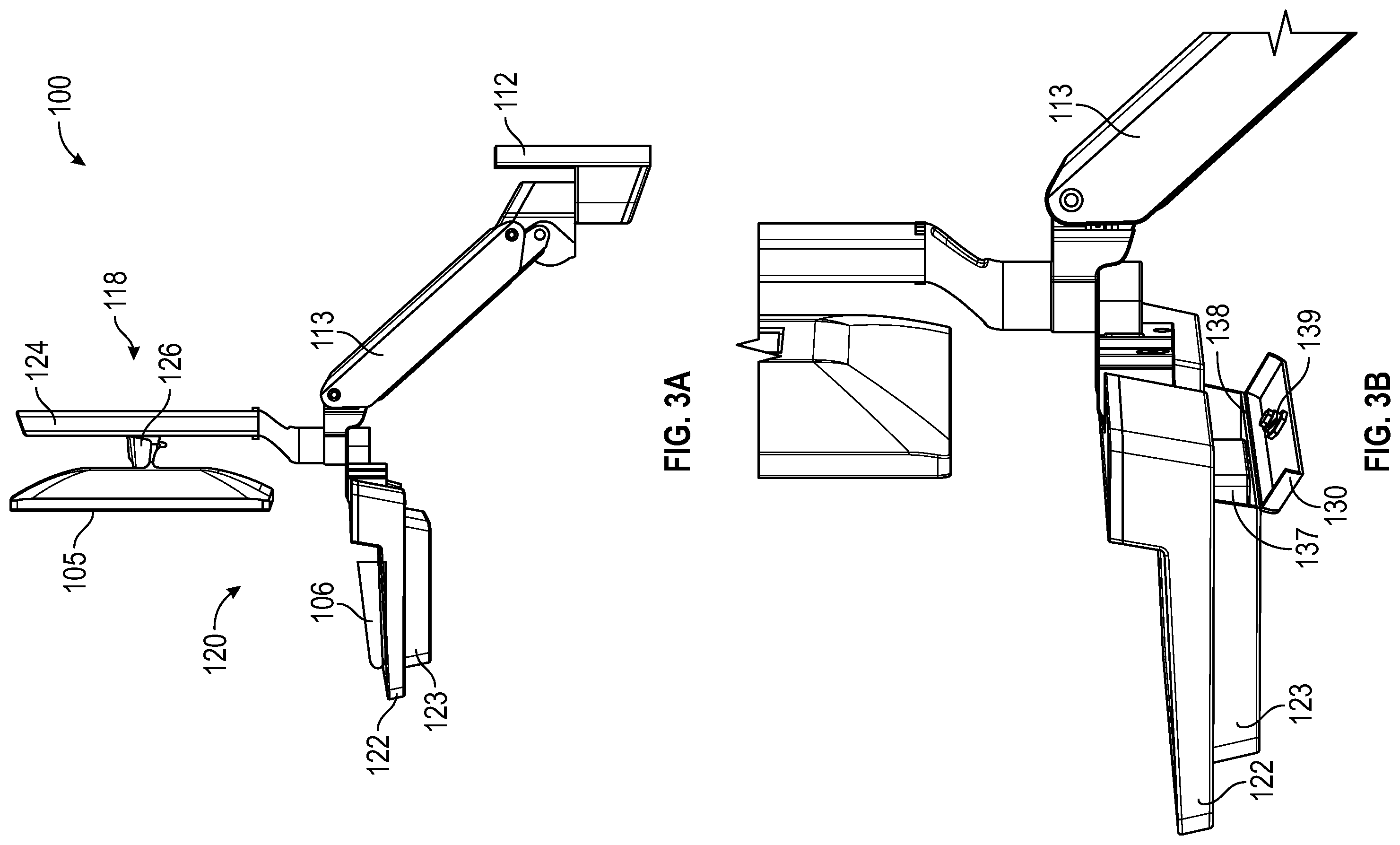 Patent US12460767 Figure 2 – Arm assembly