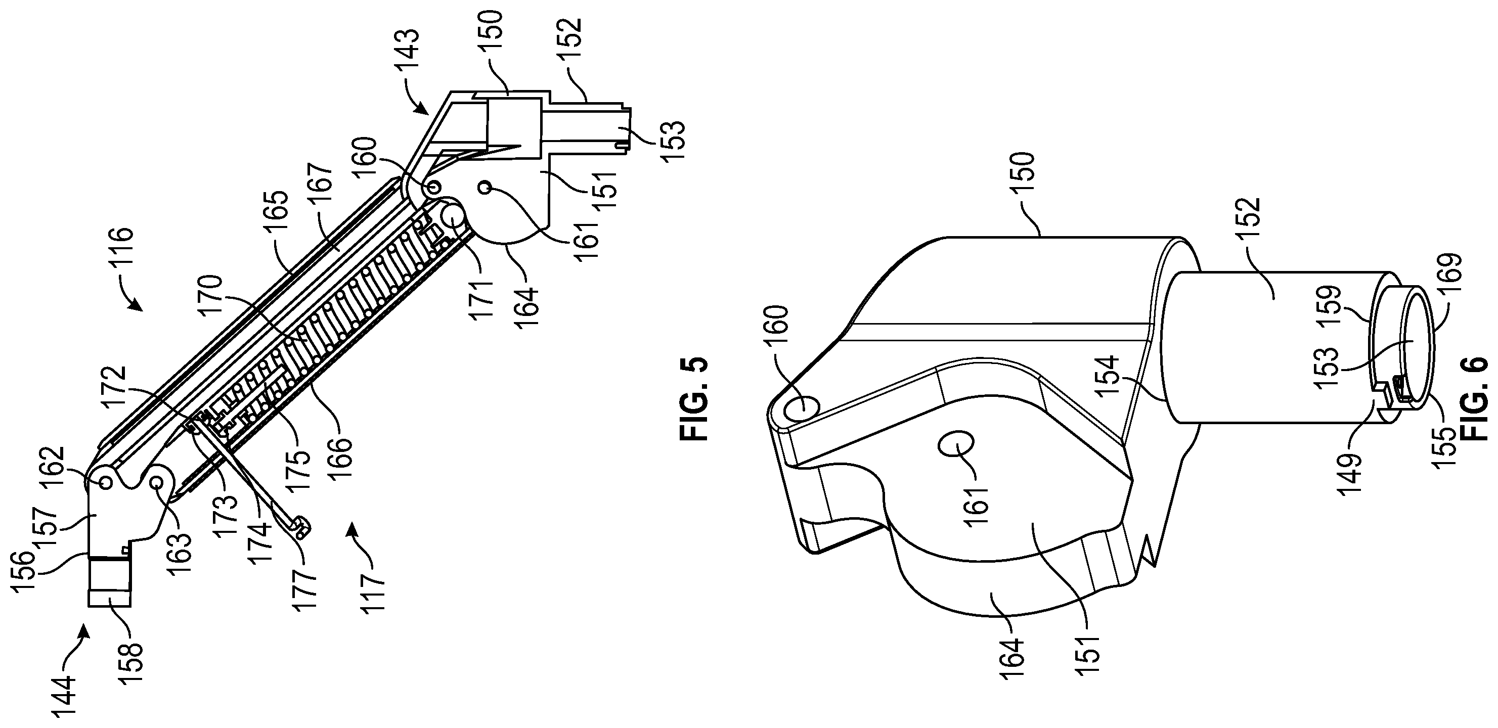 Patent US12460767 Figure 4 – Arm assembly