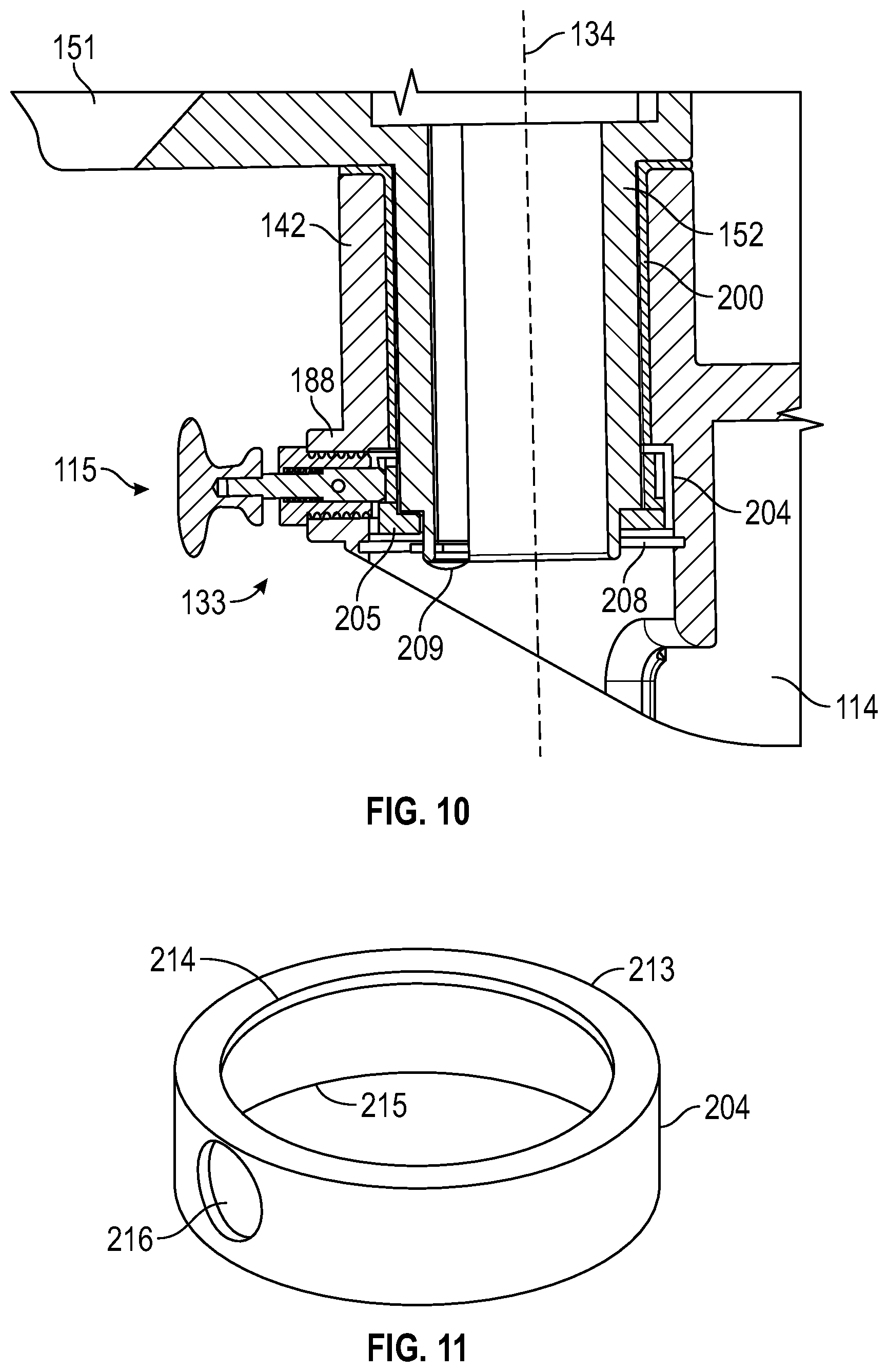 Patent US12460767 Figure 7 – Arm assembly
