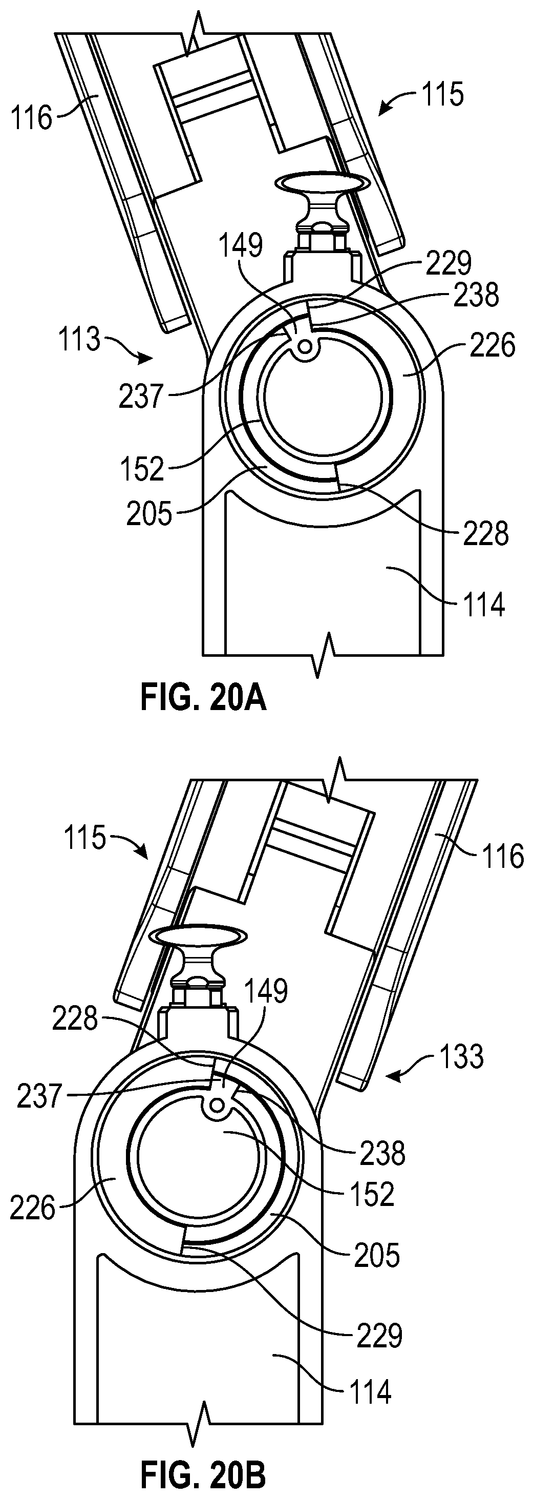 Patent US12460767 Figure 13 – Arm assembly