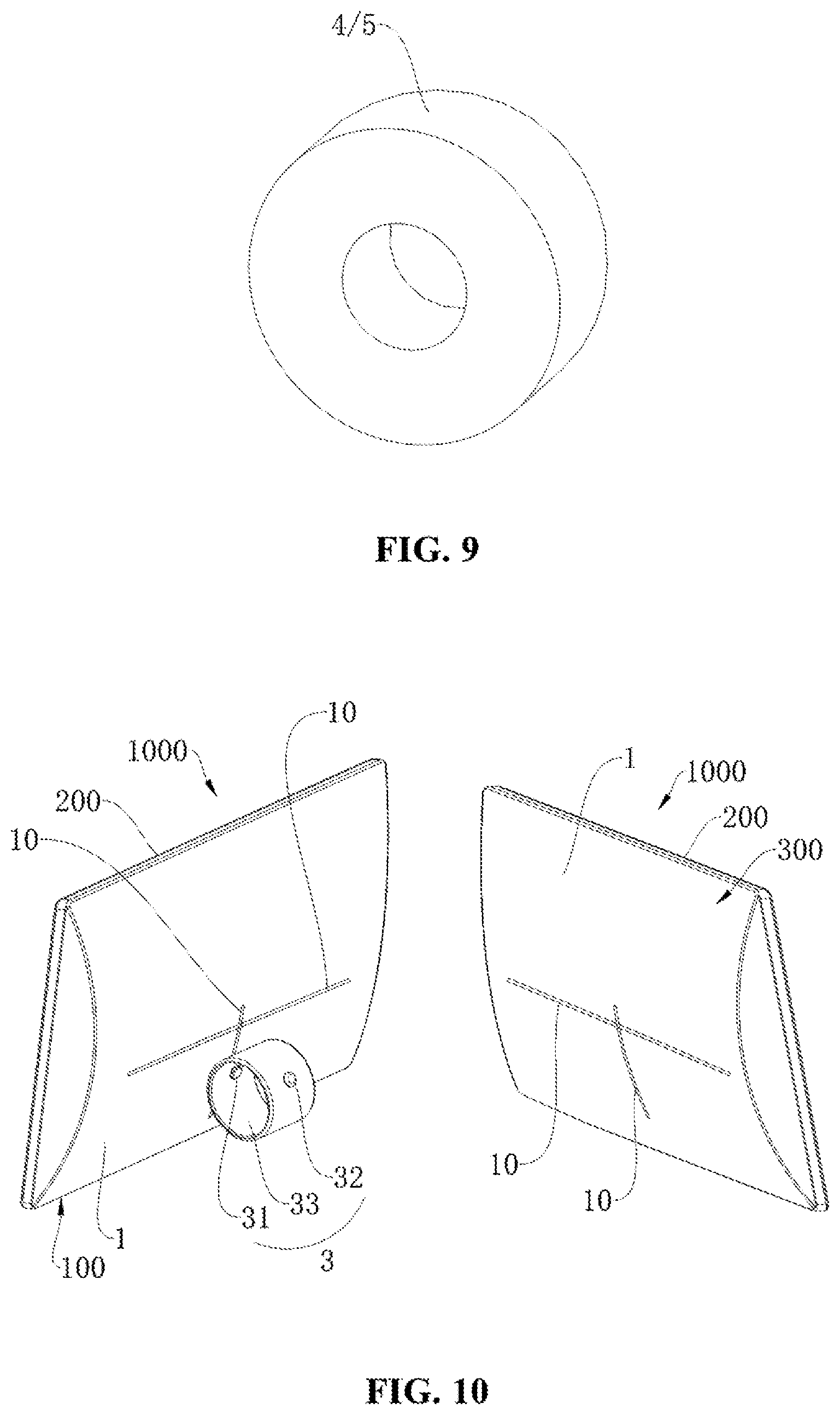 Patent US12460768 Figure 8 – First support assembly, support assembly system, display apparatus and double-sided display apparatus