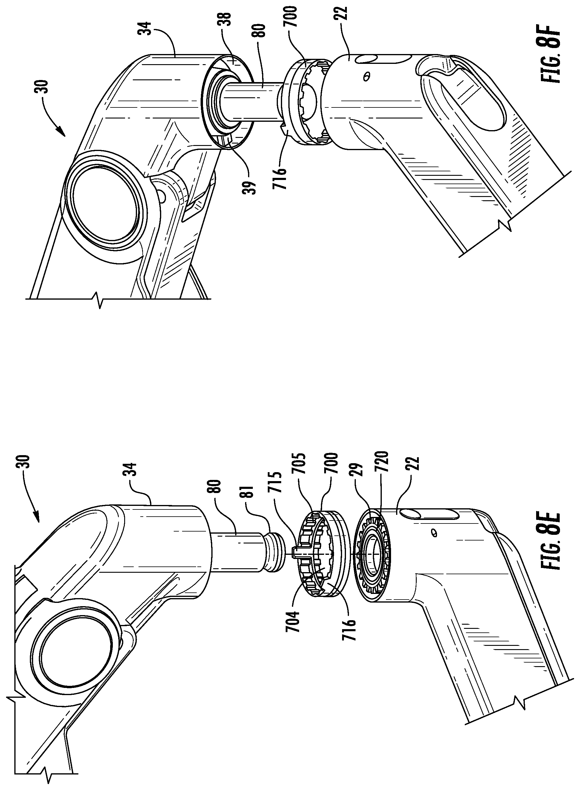 Patent US12460769 Figure 10 – Adjustable support arm