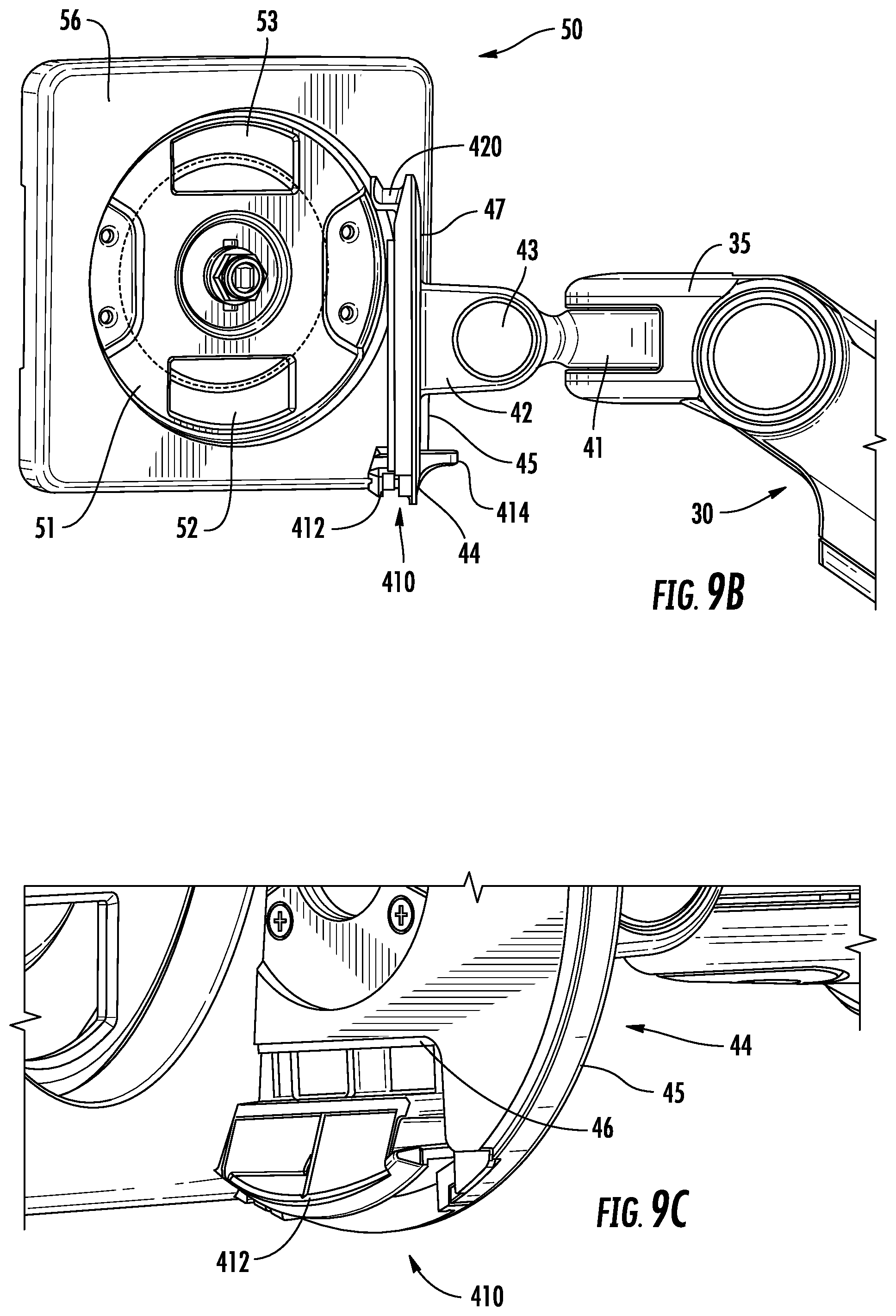 Patent US12460769 Figure 13 – Adjustable support arm