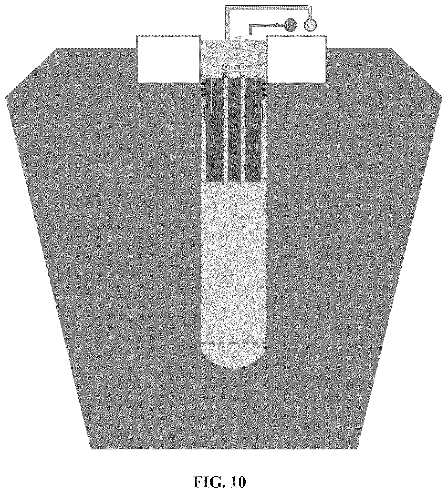 Patent US12460771 Figure 10 – Electric energy storage in the form of underground gravity and buoyant energy