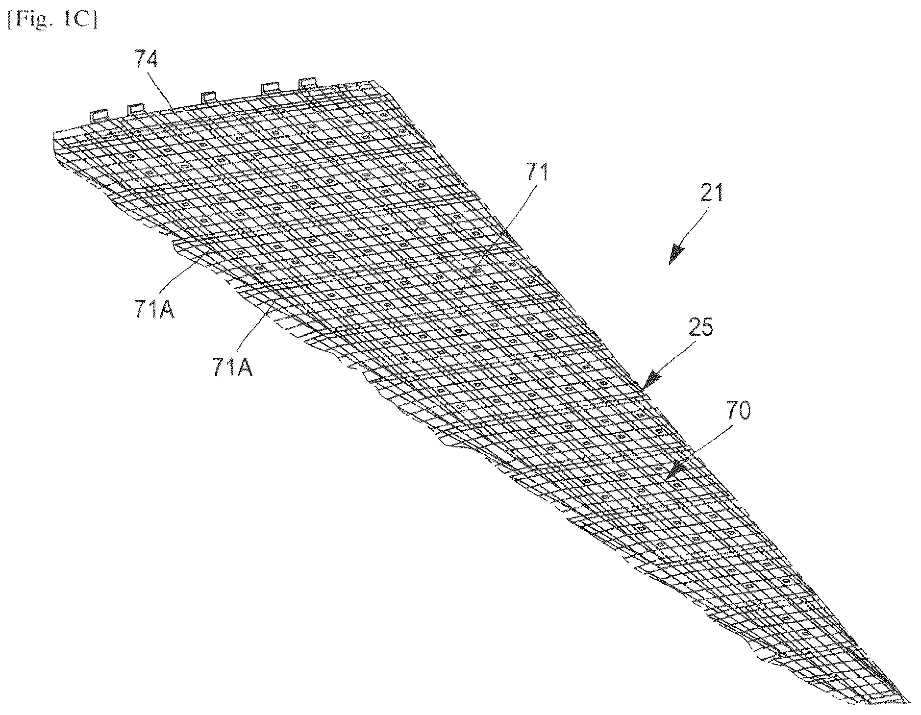 Patent US12460772 Figure 2 – Liquefied gas storage facility having a polygonal load-bearing structure